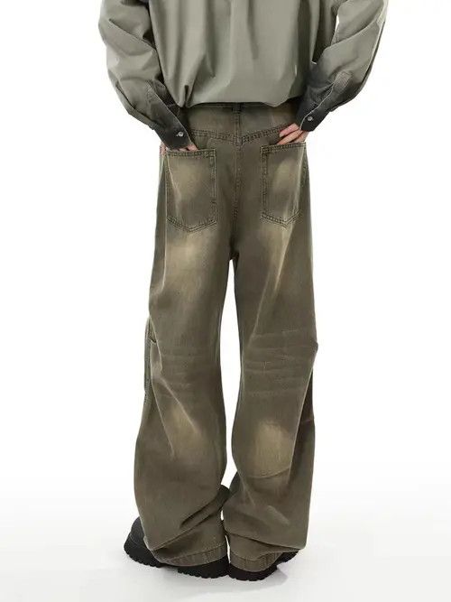 VIBE Old Street Scrap Y2K Distressed Casual Jeans Size US 30 / EU 46 - 2 Thumbnail