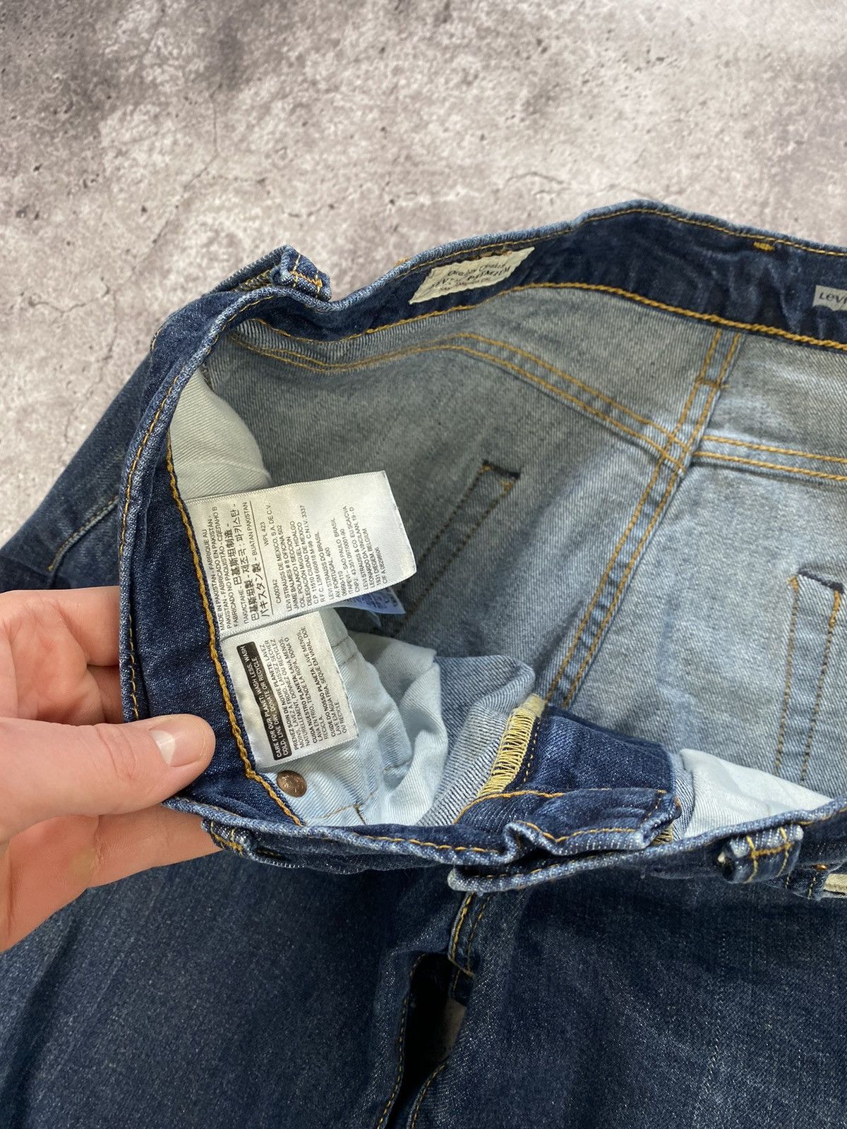 Levi's × Vintage Vintage Levi’s 502 Distressed Pants Junya watanbe Y-3 Size US 34 / EU 50 - 5 Thumbnail