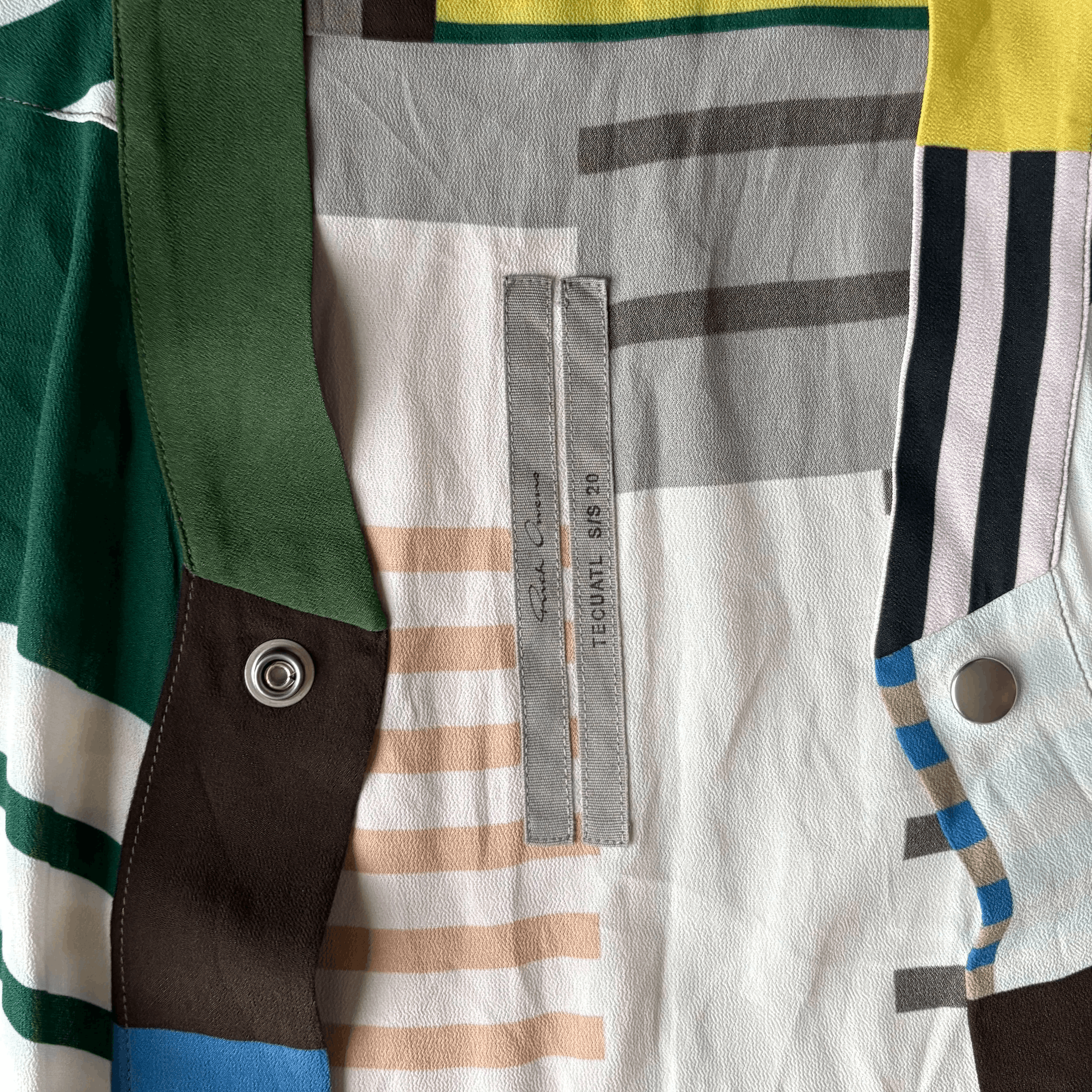 Rick Owens Rick Owens Tecuatl SS20 Multicolor Striped Shirt Size US M / EU 48-50 / 2 - 4 Thumbnail