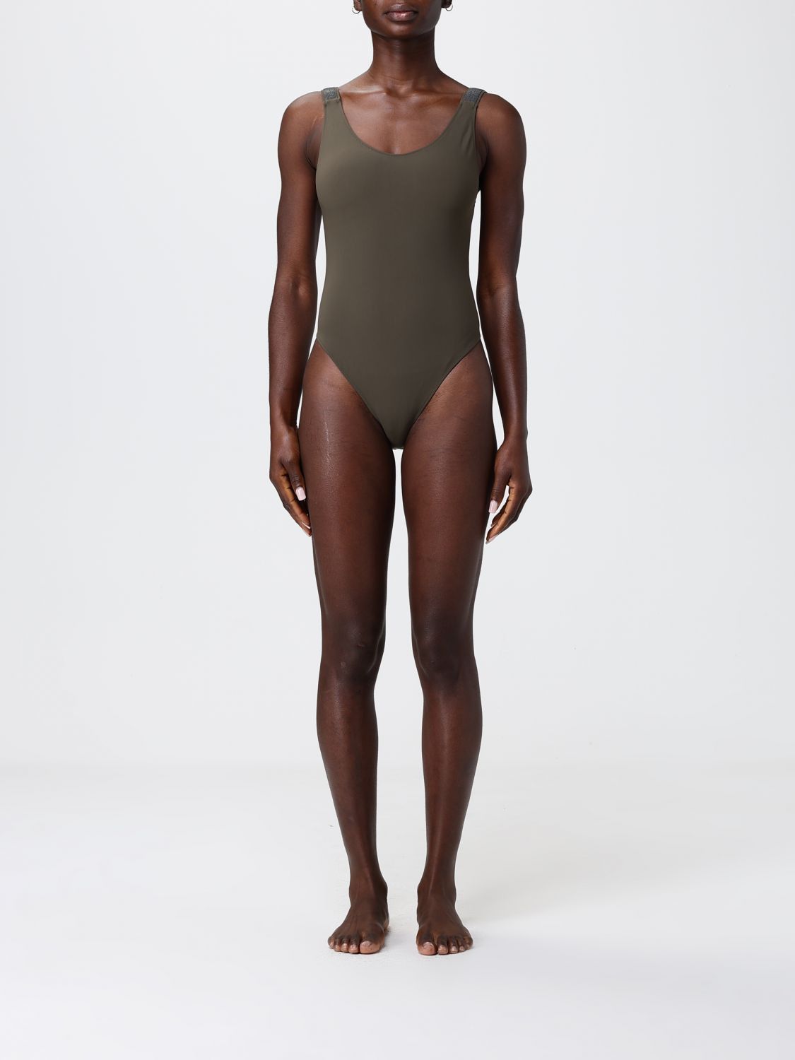 Brunello Cucinelli Brunello Cucinelli Swimsuit Woman Green Size S / US 4 / IT 40 - 1 Thumbnail