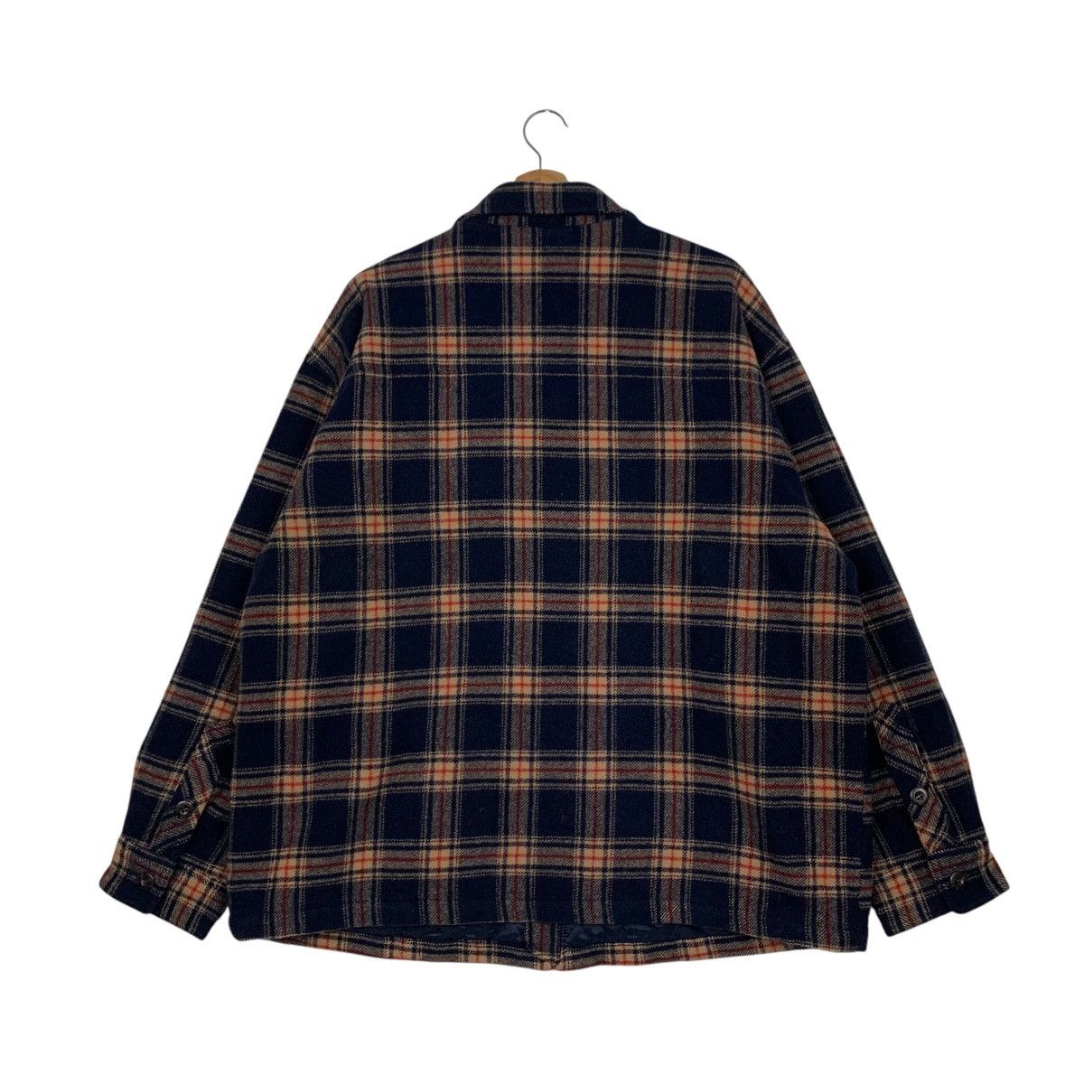 Vintage Vintage 90's SOUTH BREEZE Plaid Flannel Jacket #2721-C122 Size US XL / EU 56 / 4 - 7 Thumbnail