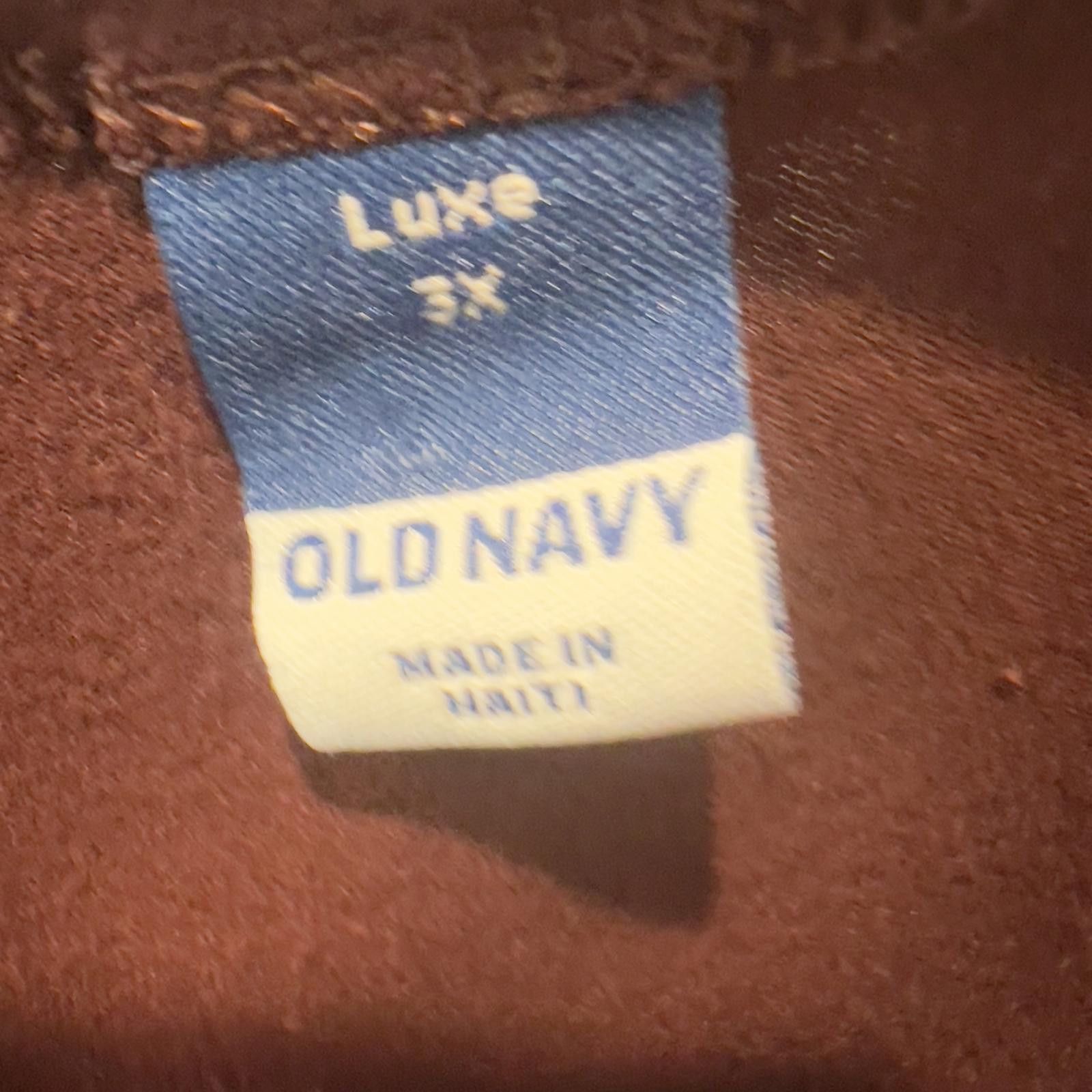 Old Navy Old Navy Luxe 3X Women's Brown Tank Top Size 3XL / US 20-22 - 3 Thumbnail