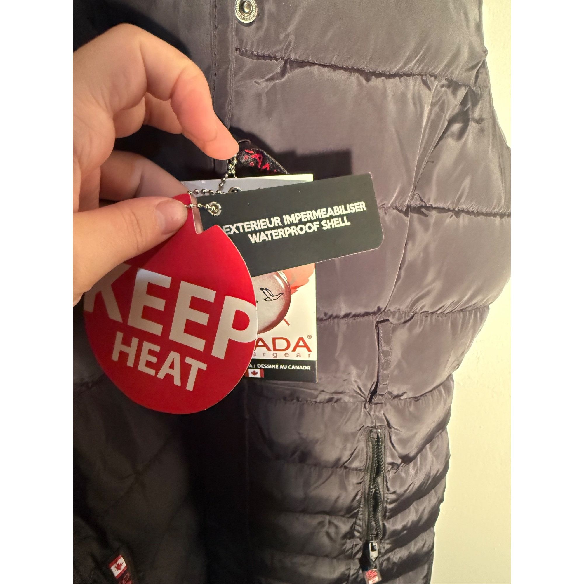 Other New Long Canada Weather Gear Puffer Coat Size S / US 4 / IT 40 - 5 Thumbnail