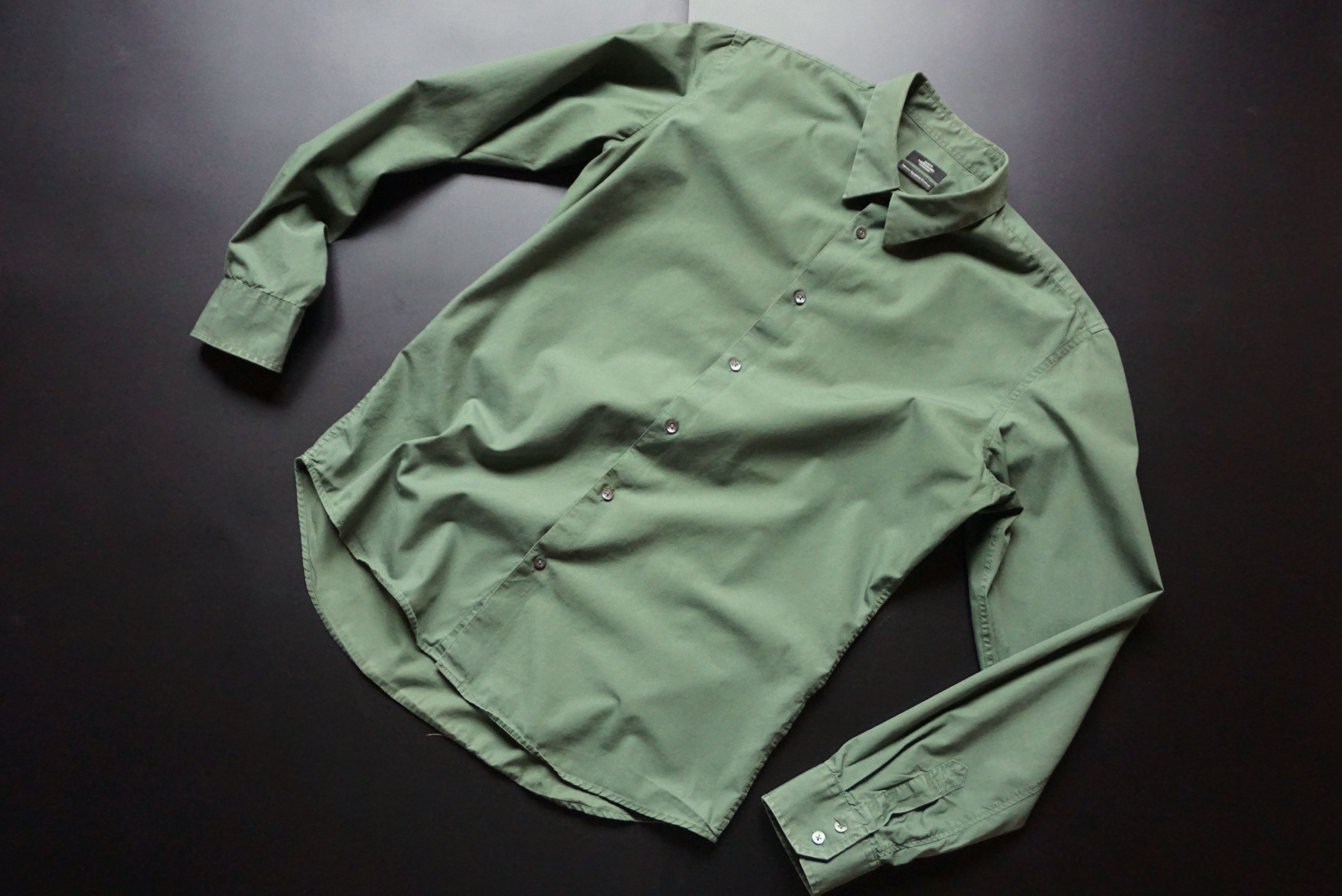 Designer MADS NORGAARD Copenhagen slim fit shirt casual formal smart Size US XL / EU 56 / 4 - 10 Thumbnail