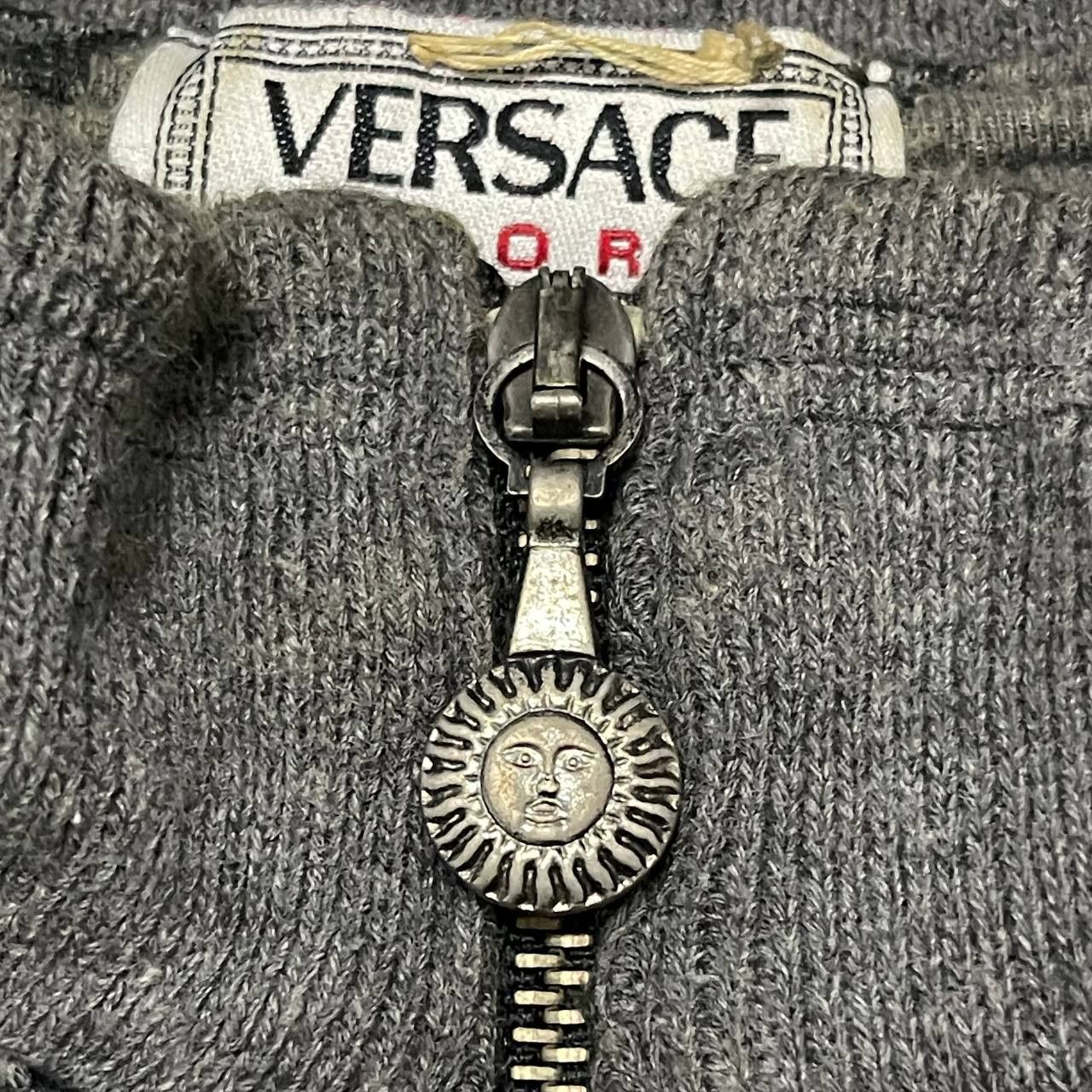 Versace Vintage Versace Sports Half Zipper Long Sleeve Size US L / EU 52-54 / 3 - 6 Thumbnail
