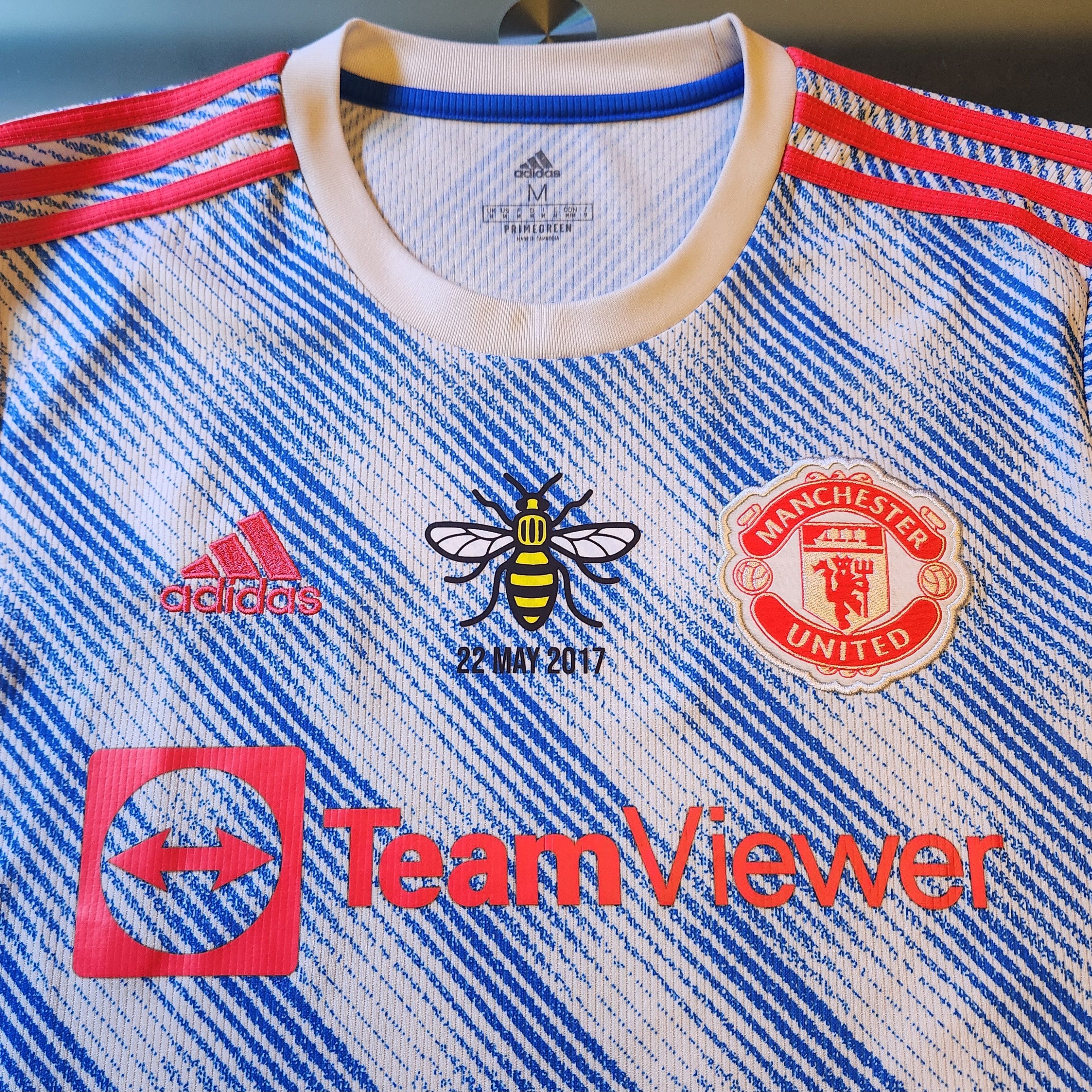 Adidas Manchester United RONALDO 2021-2022 21/22 Worker Bee Away Size US M / EU 48-50 / 2 - 5 Thumbnail
