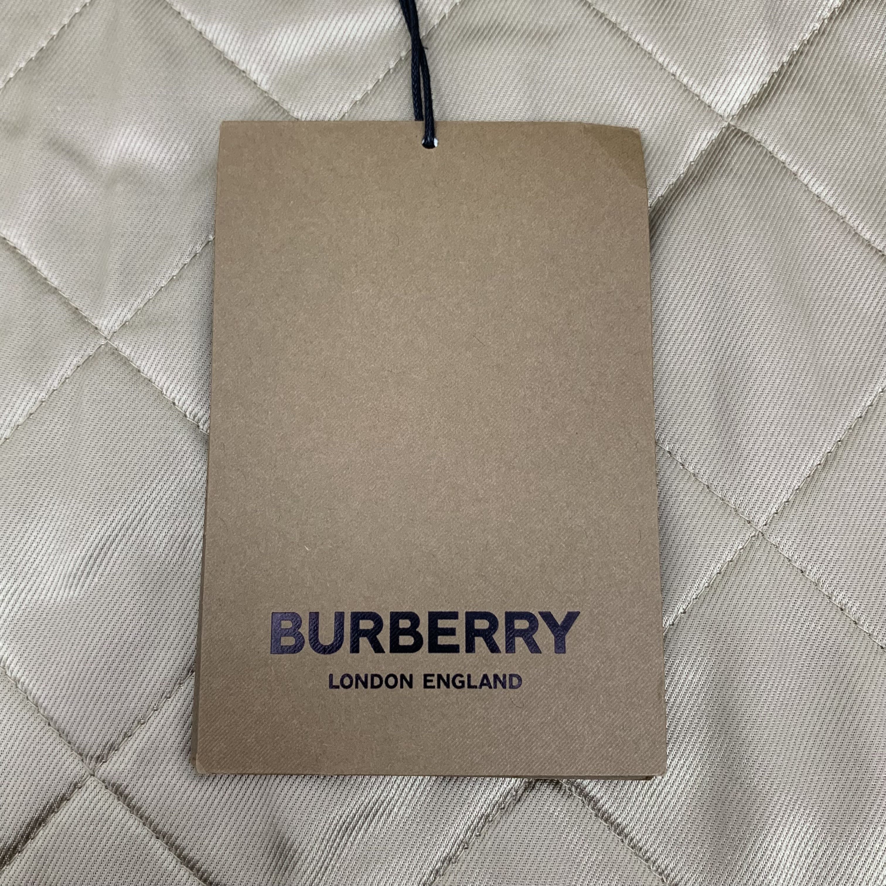 Burberry Burberry Stripe Detail Bomber Jacket Brown (M) Size US M / EU 48-50 / 2 - 4 Thumbnail