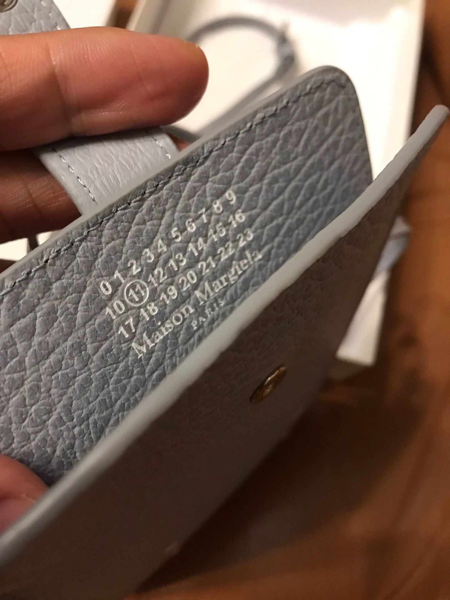Maison Margiela Maison Margiela Phone Pouch Elephant Gray Adjustable Size ONE SIZE - 4 Thumbnail