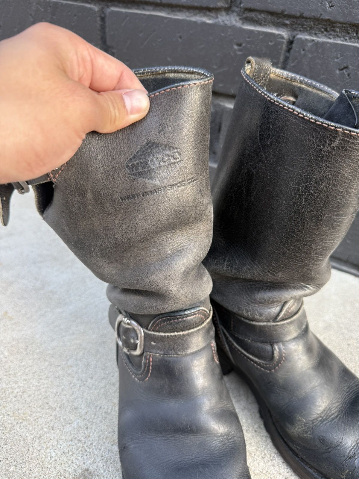 Chrome Hearts 1990s Chrome Hearts Wesco Boss Boots Size US 9 / EU 42 - 6 Thumbnail
