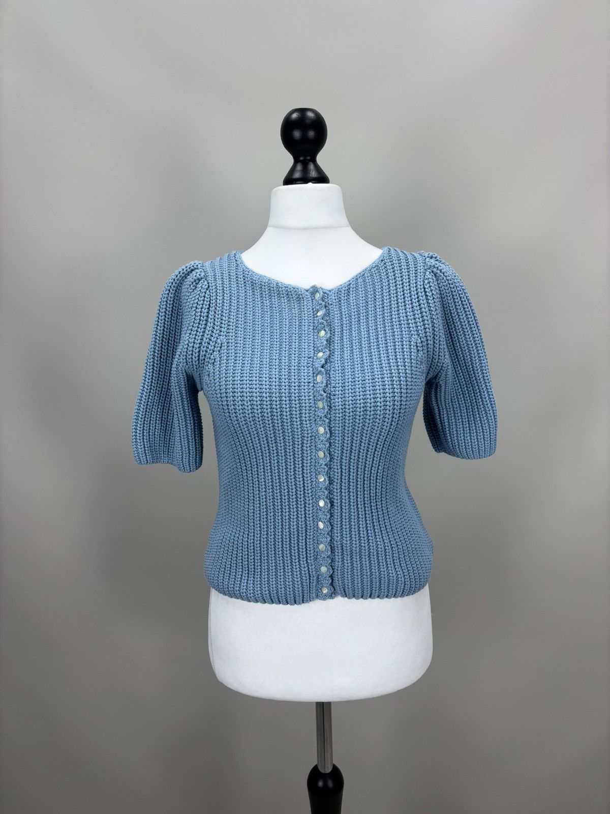 Sezane Womens sweater Sezane Size S Color Blue Size S / US 4 / IT 40 - 1 Thumbnail