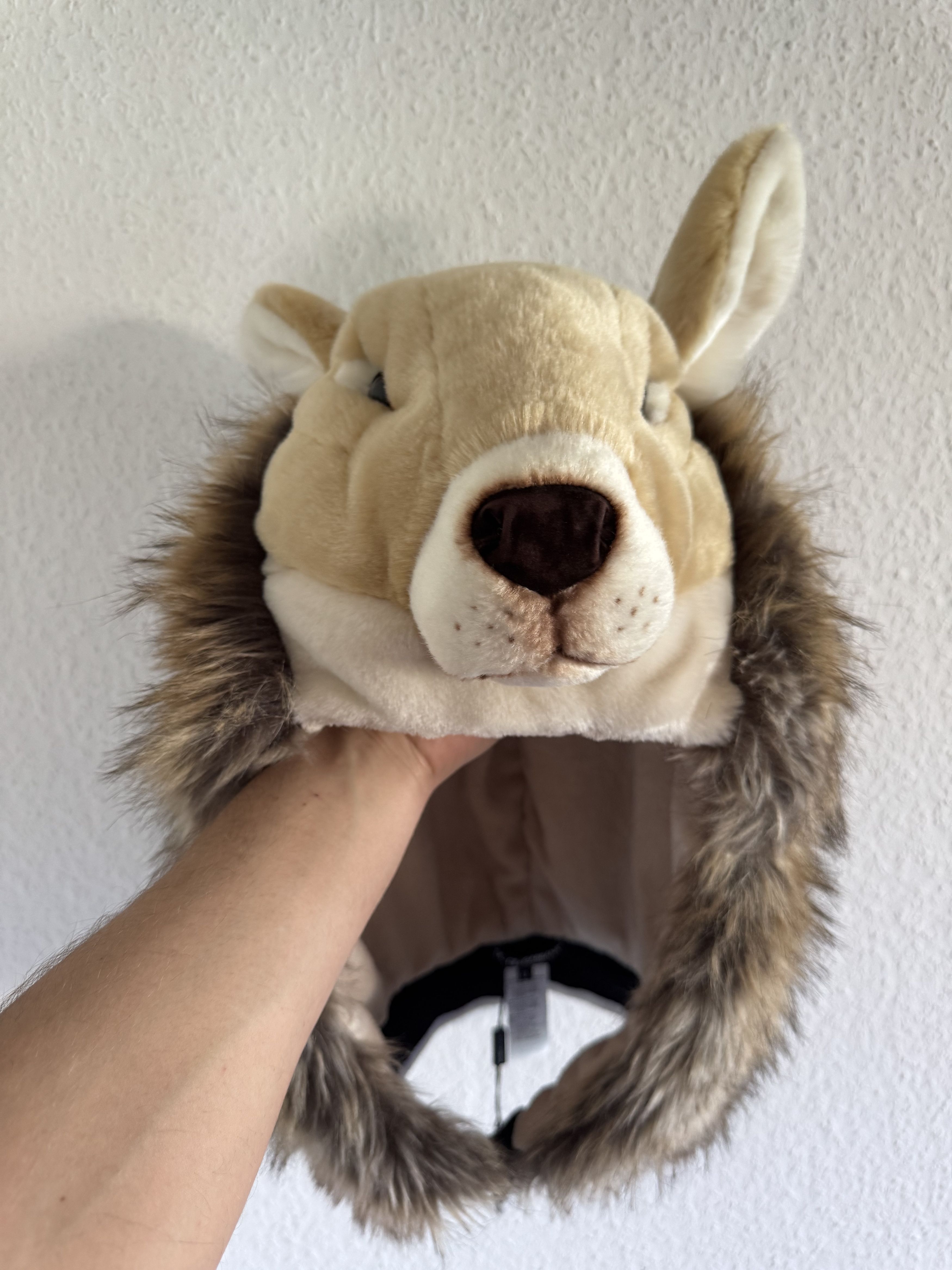 Dolce & Gabbana FW17 Faux Fur Rabbit Head Hat Size ONE SIZE - 2 Thumbnail