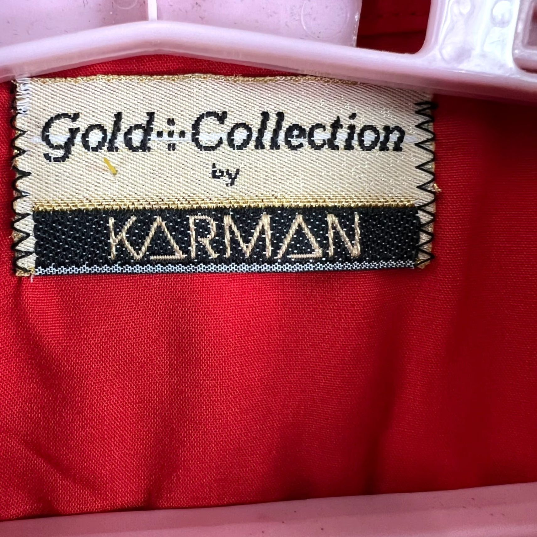 Armani VINTAGE Karman Western Pearl Snap Button-Up Shirt Mens XL Red Short Sleeve Size US XL / EU 56 / 4 - 5 Thumbnail
