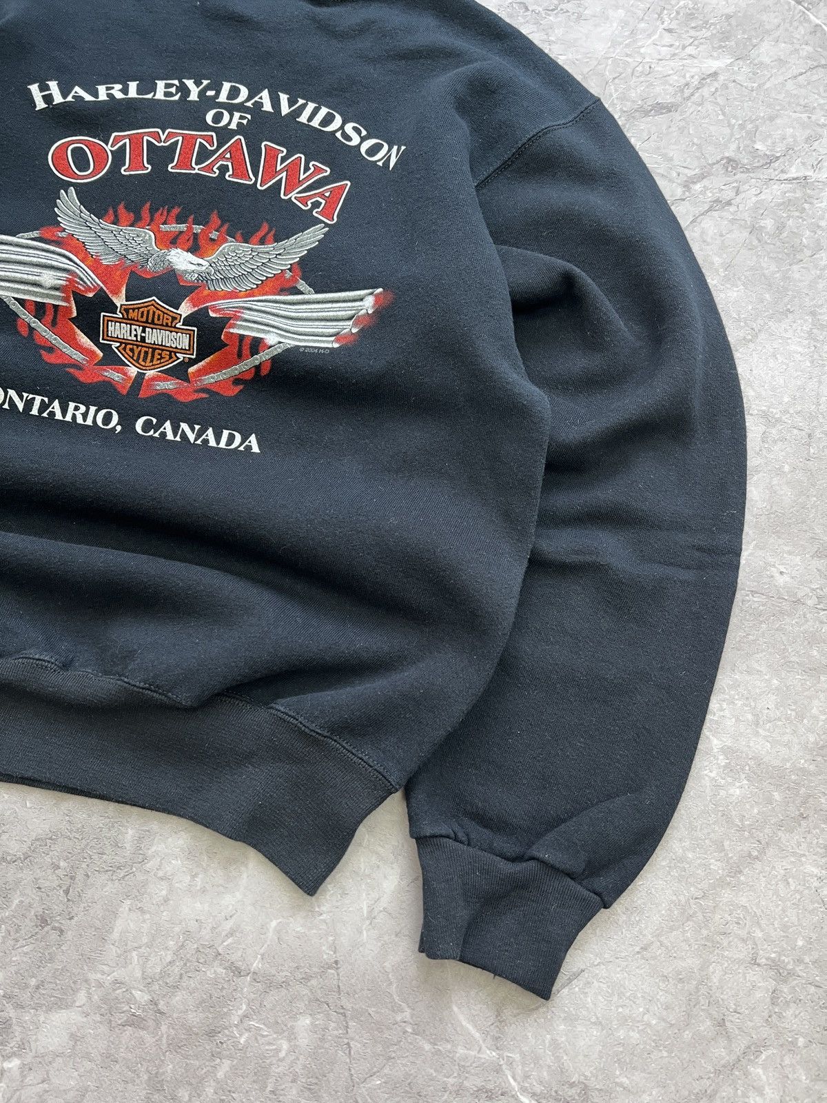 Harley Davidson VINTAGE HARLEY DAVIDSON 1999 sweatshirt 3D embleme Size US M / EU 48-50 / 2 - 12 Thumbnail