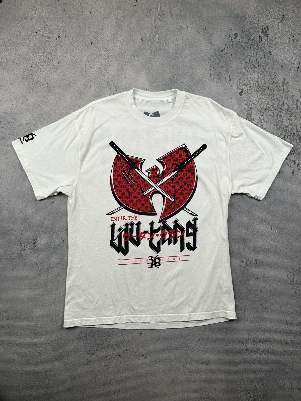 Wu-Tang Clan Wu Tang Clan 36 Chambers Graphic T Shirt Samurai Swords Size US S / EU 44-46 / 1 - 1 Thumbnail