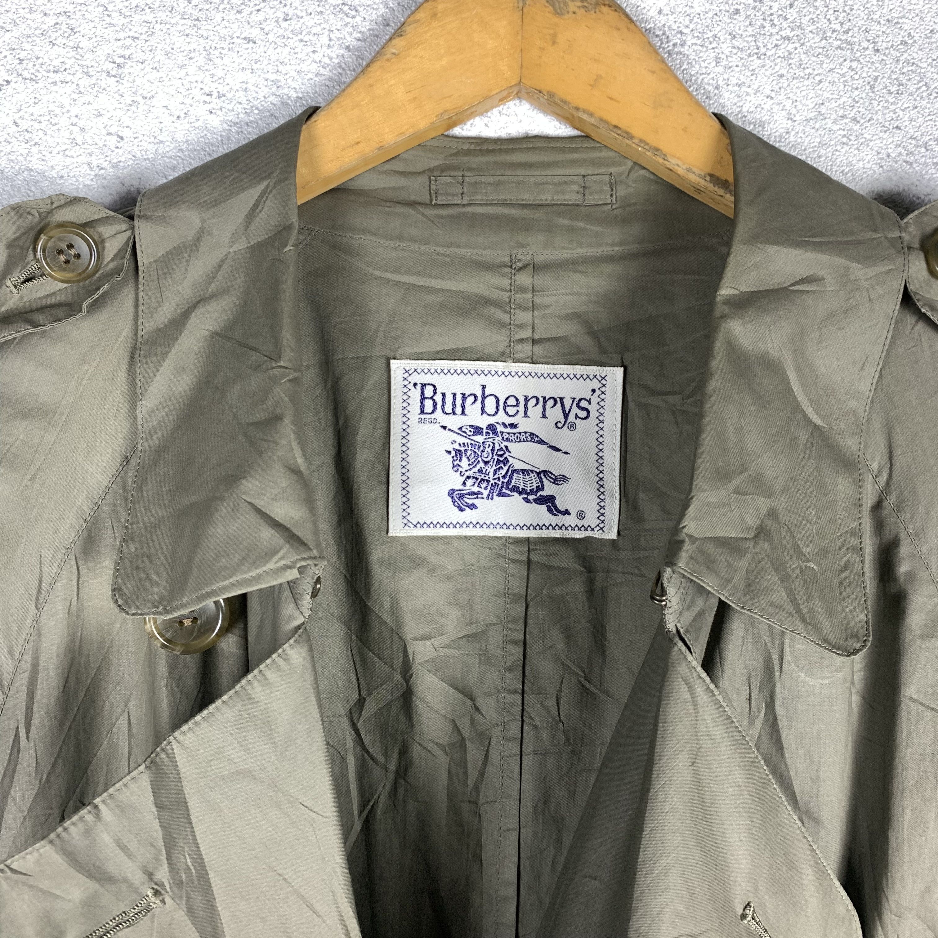 Burberry Vintage Burberry Trench Coat Size US S / EU 44-46 / 1 - 4 Thumbnail