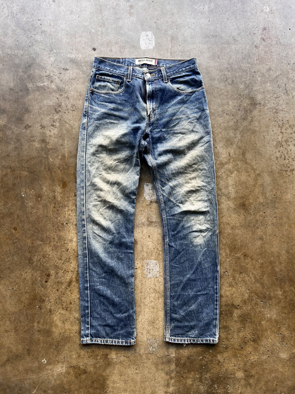 Other × Vintage LEVIS 505 DARK BLUE WASHED DENIM Size US 32 / EU 48 - 1 Thumbnail