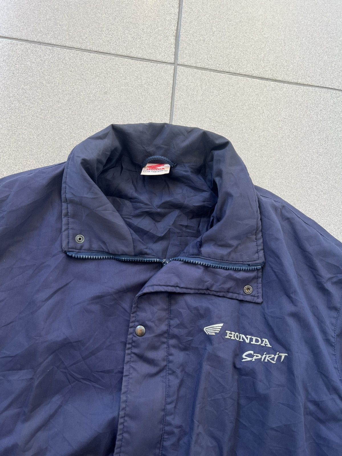 Japanese Brand × Vintage Vintage Made In Spain Honda Spirit Jacket Size US L / EU 52-54 / 3 - 2 Thumbnail