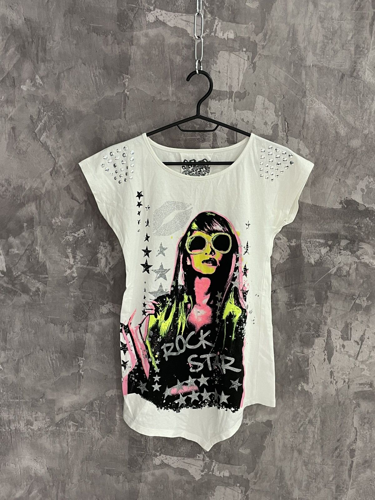 Hysteric Glamour × Japanese Brand × Vintage Avant Garde Hysteric Glamour Style Crazy Y2K Tank Top Size M / US 6-8 / IT 42-44 - 1 Thumbnail