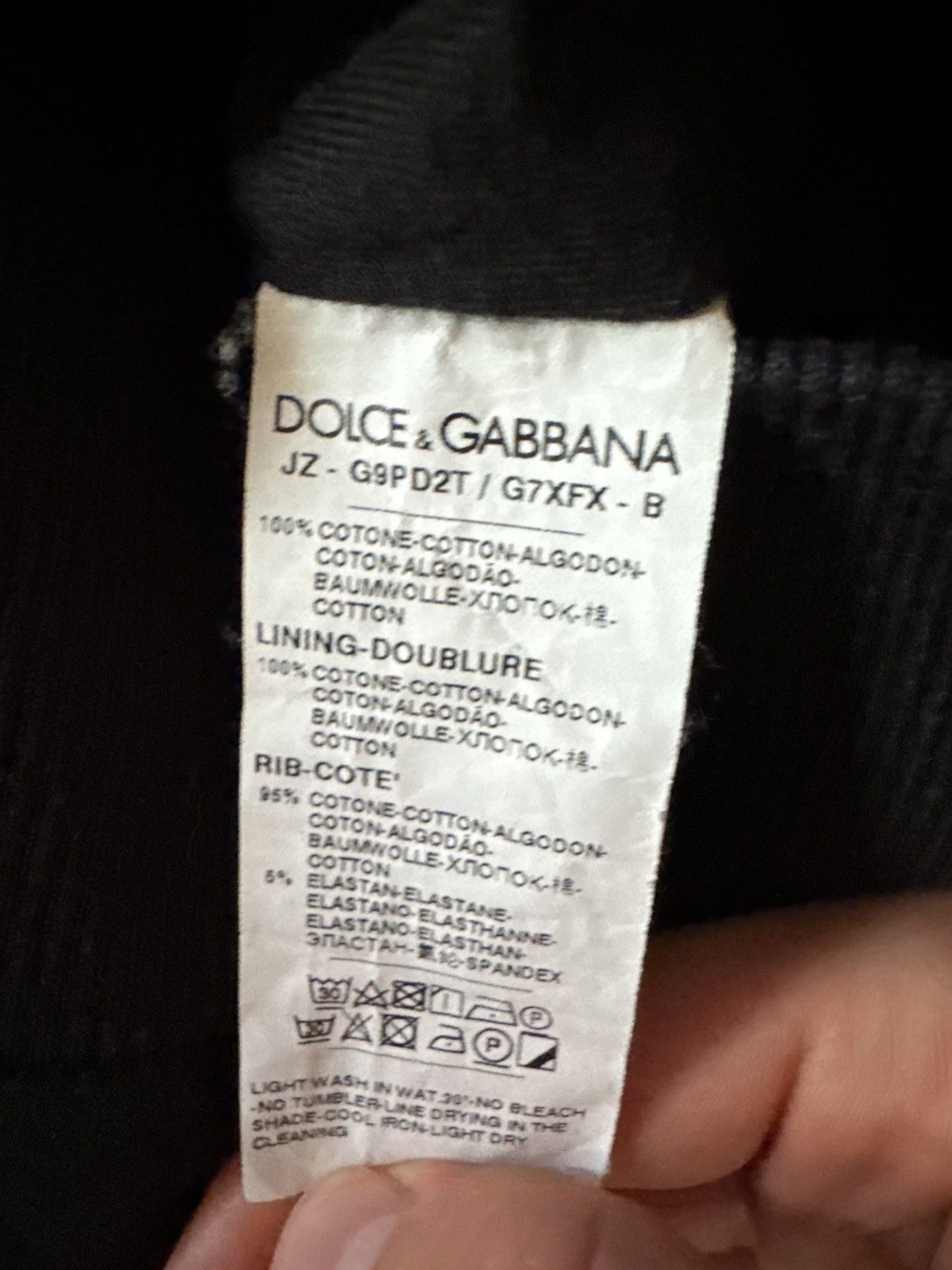 Dolce & Gabbana Dolce Gabbana Hooded Zip Jacket Size 48 Size US M / EU 48-50 / 2 - 4 Thumbnail