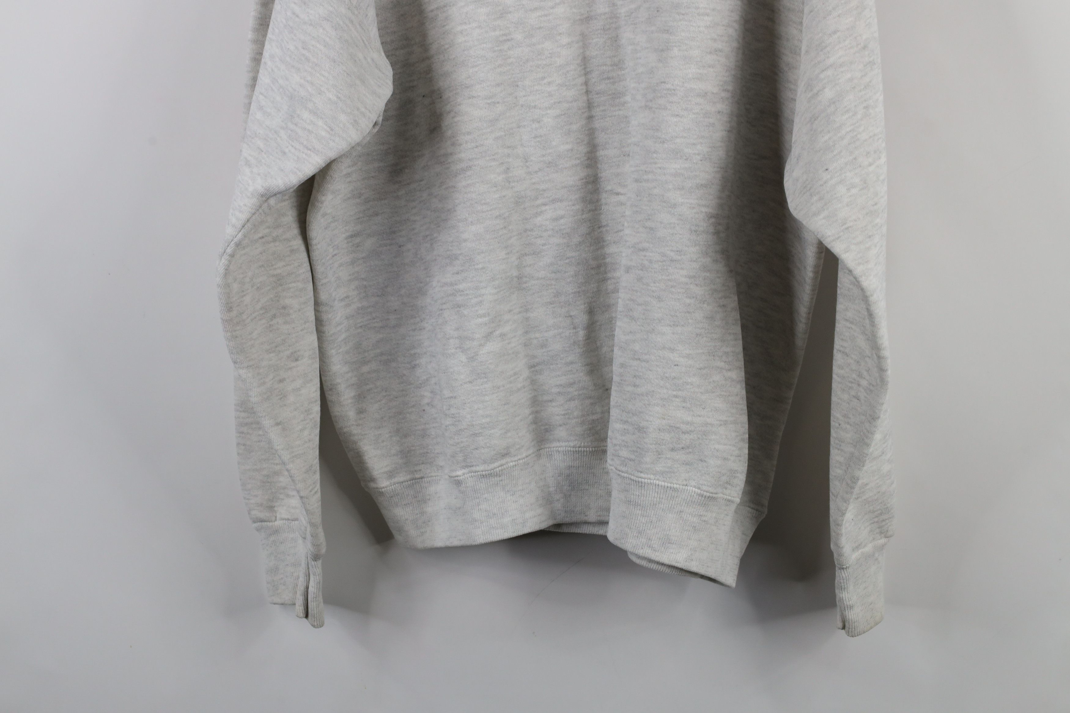 Vintage Vintage 90s Streetwear Heavyweight Crewneck Sweatshirt Gray Size US XL / EU 56 / 4 - 12 Thumbnail