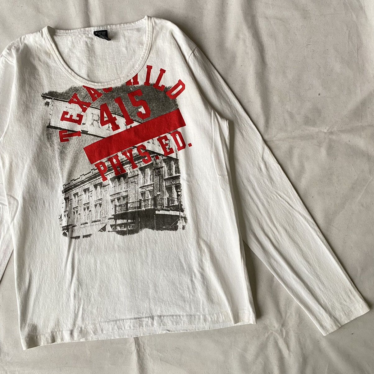 Issey Miyake × Japanese Brand × Yasuyuki Ishii Grunge Urban Vintage Bloody Texas Wild 415 Graphic Tees Size US M / EU 48-50 / 2 - 4 Thumbnail