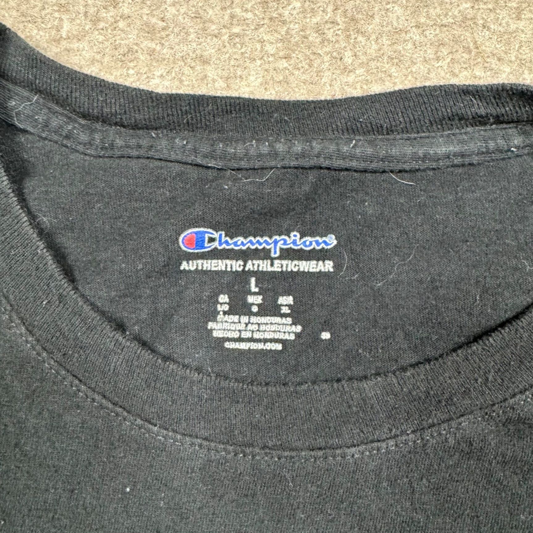 Champion VINTAGE Champion Brooklyn Shirt Mens Size L Black Embroidered 90s Concert Merch Shirt Mens L Black Embroidered Size US L / EU 52-54 / 3 - 3 Thumbnail