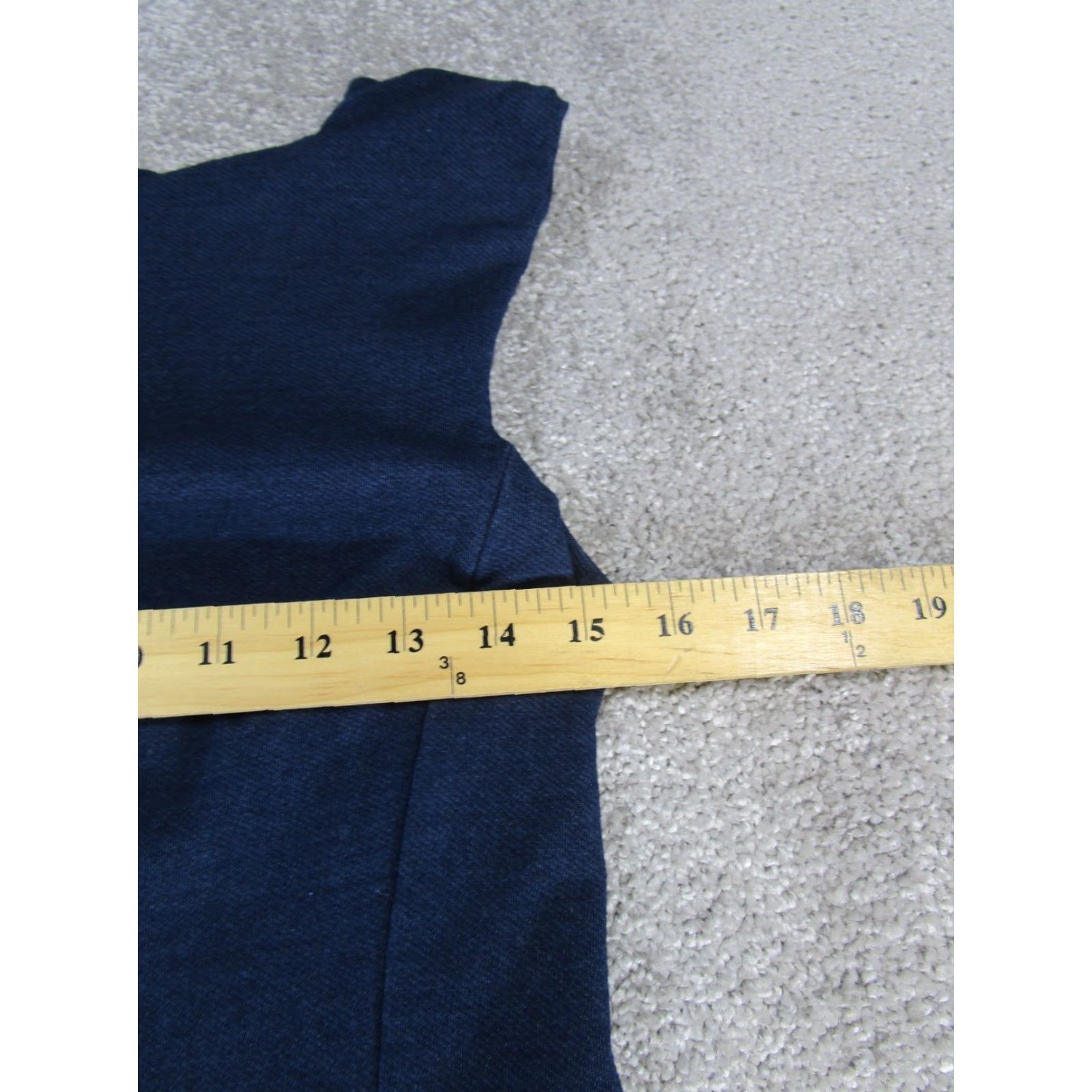 M.M.LaFleur VINTAGE MM.LaFleur Dress Womens 4 Blue Bodycon Sheath Sleeveless Short Size S / US 4 / IT 40 - 6 Thumbnail