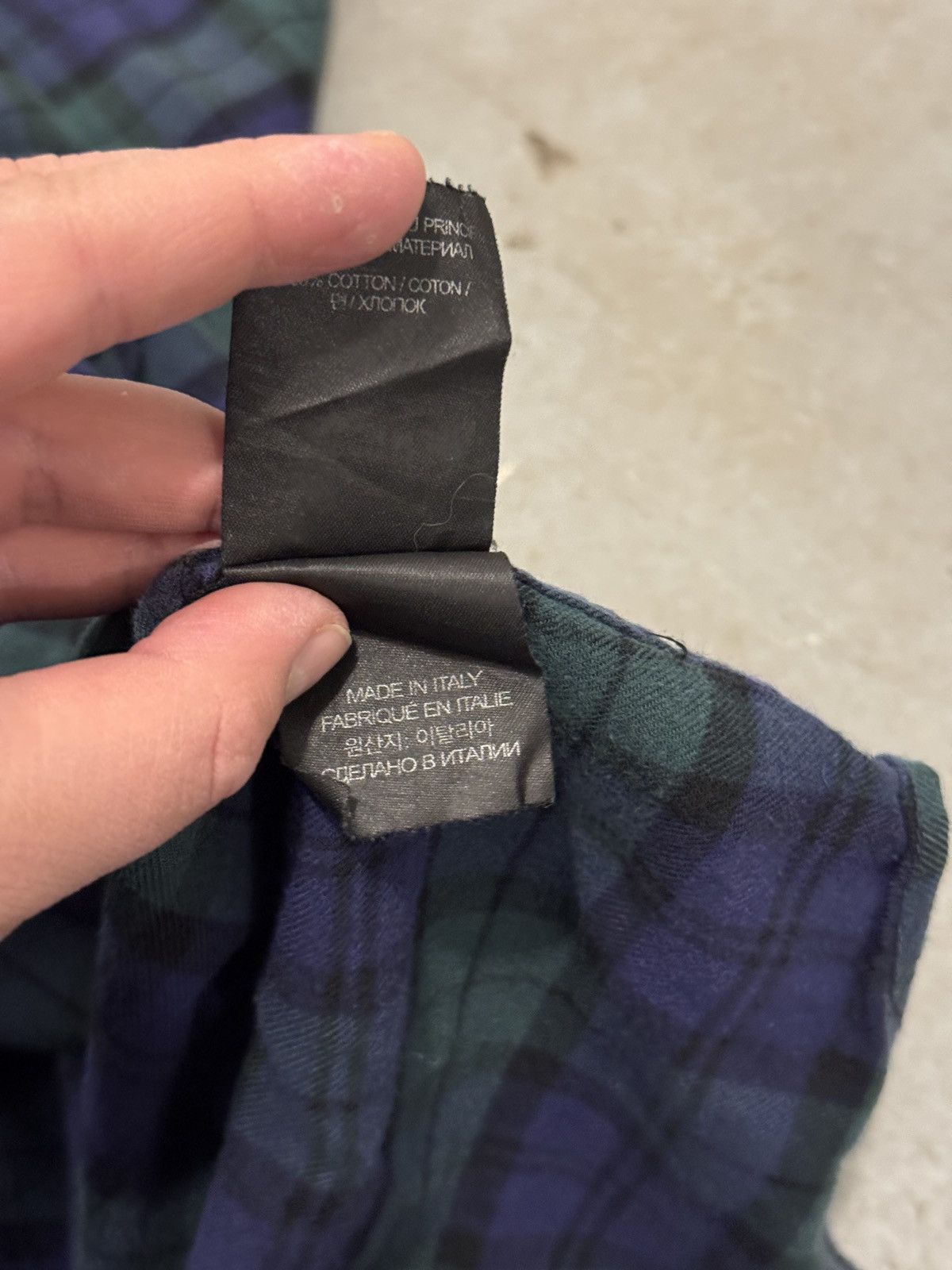 Vetements *RARE* VETEMENTS ANARCHY GOTH FLANNEL SHIRT GVASALIA Size US M / EU 48-50 / 2 - 18 Thumbnail