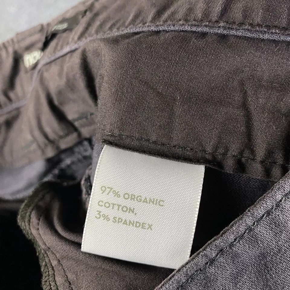 nau NAU Pants Women's Size 4 Chino Gray Mid Rise Organic Adults Size 27" / US 4 / IT 40 - 7 Thumbnail