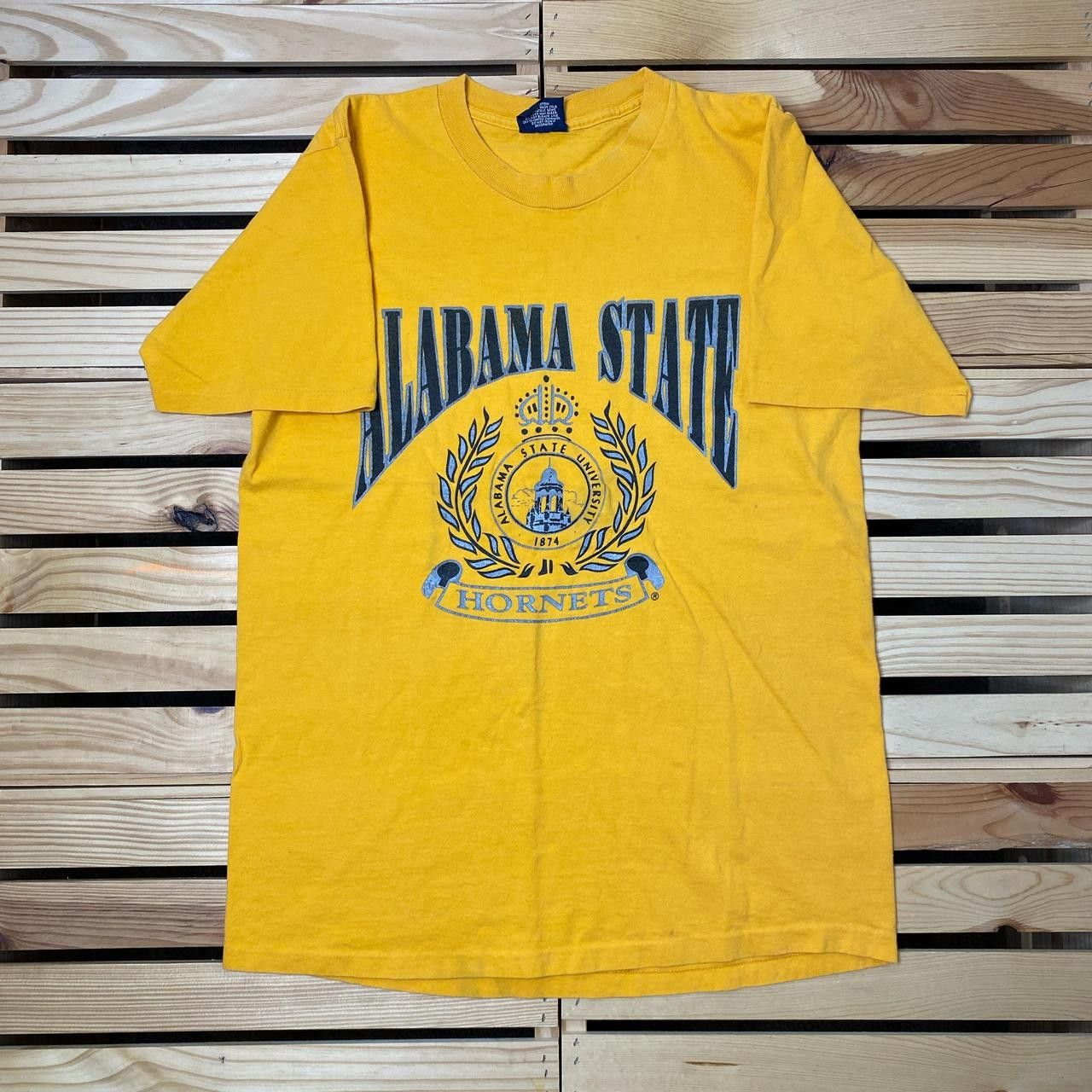 Jansport Vintage Alabama State University Yellow Tee Size Medium Size US M / EU 48-50 / 2 - 1 Thumbnail
