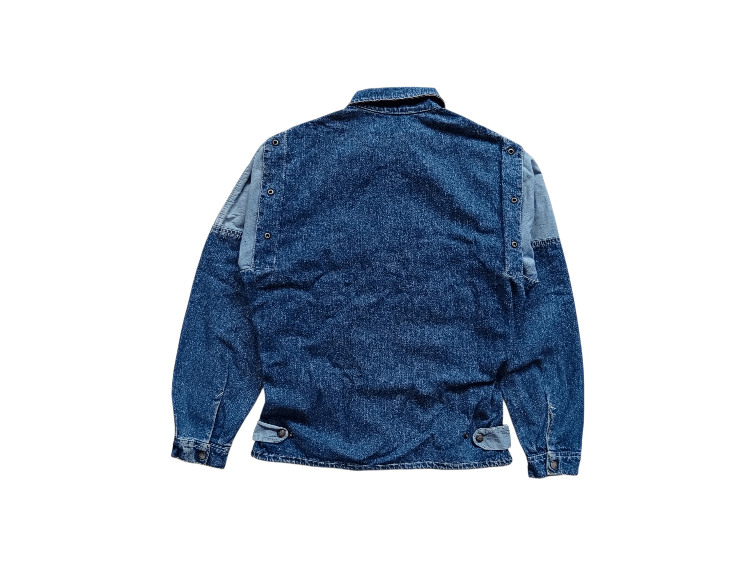 Kapital Vintage Kitch sportswear utility denim flight jacket Size US M / EU 48-50 / 2 - 6 Thumbnail