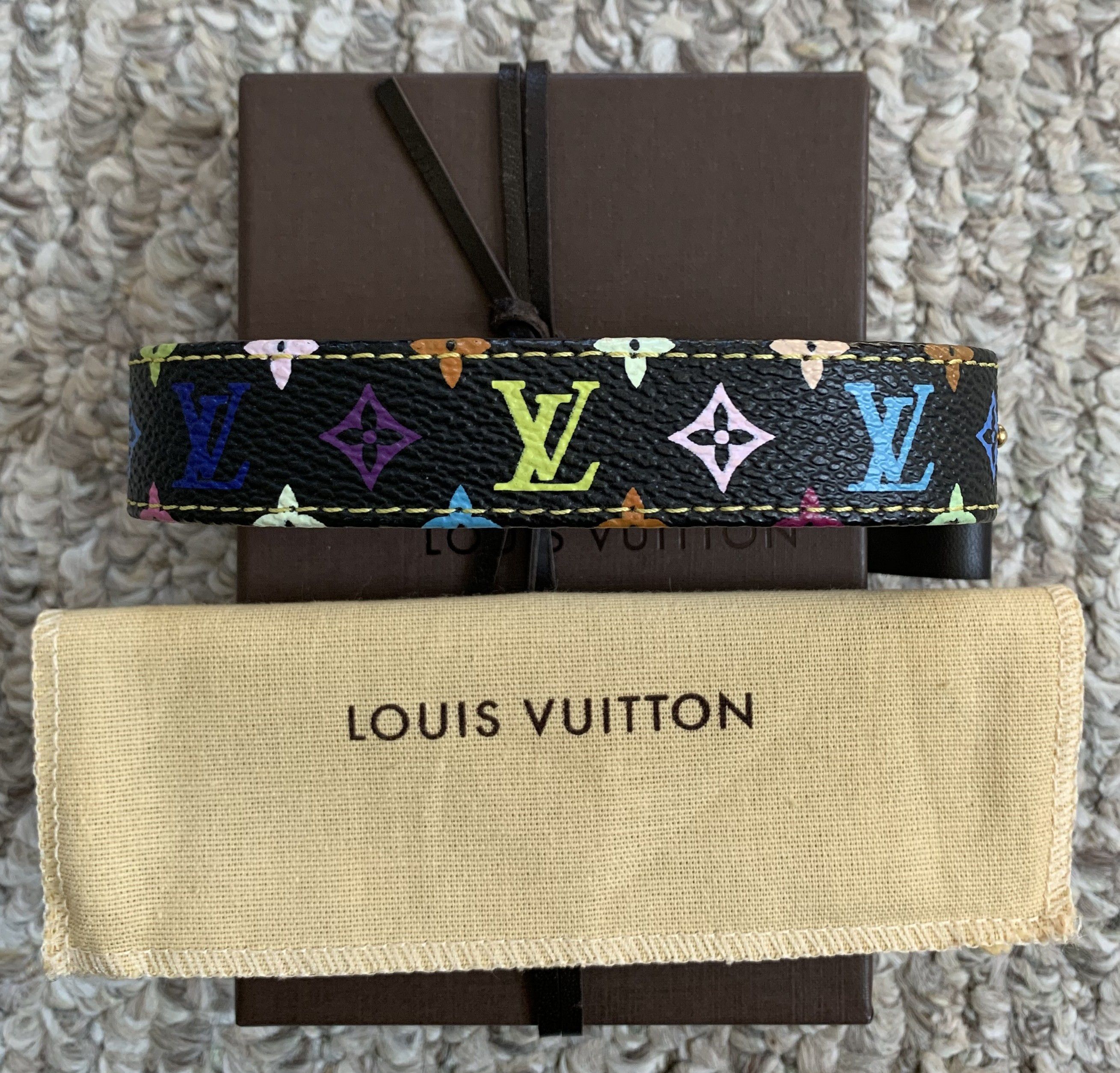 Louis Vuitton × Takashi Murakami S/S 2003 Louis Vuitton x Murakami VIP Multicolor Bracelet Size ONE SIZE - 2 Thumbnail