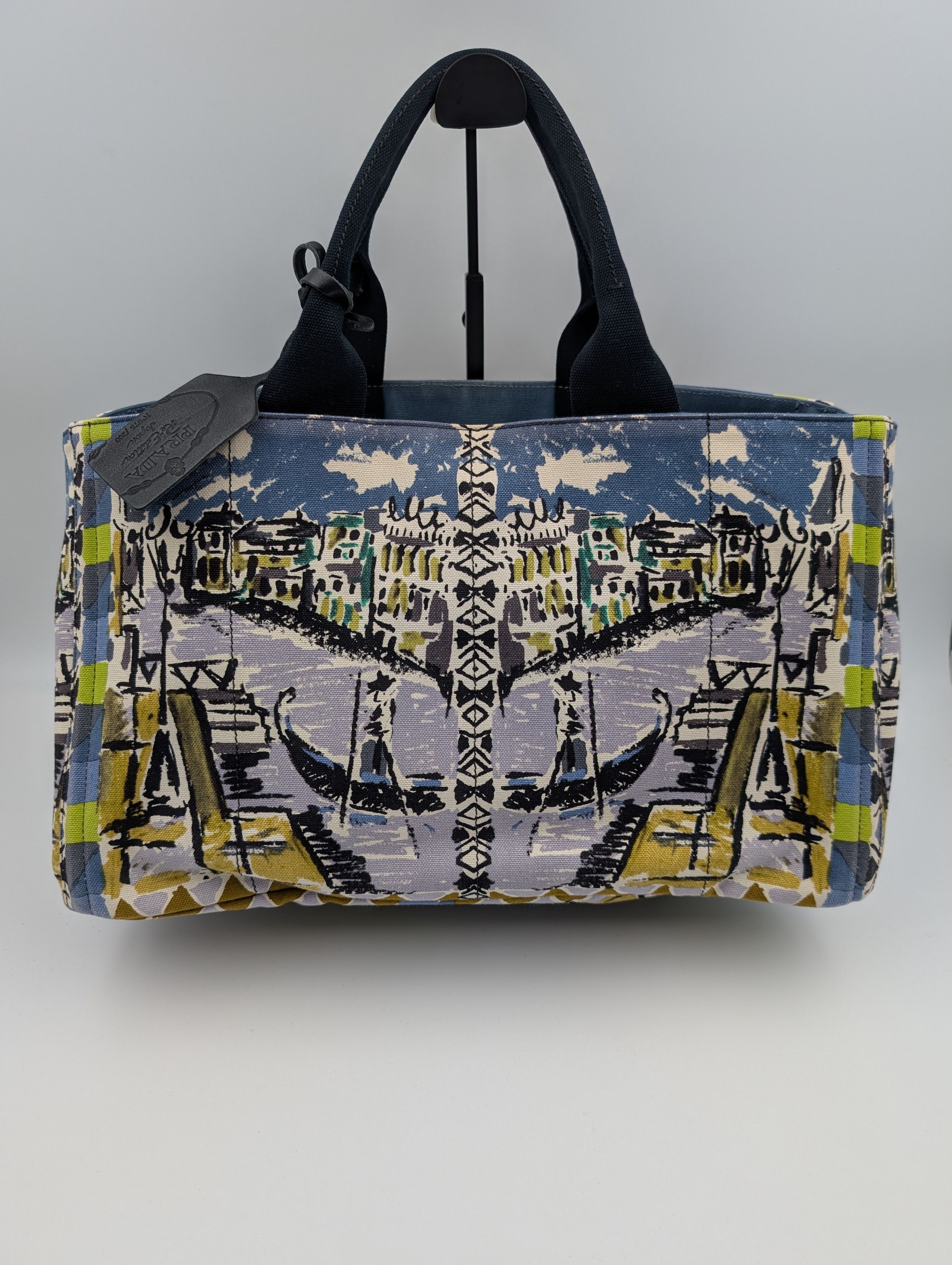 Prada Prada Canapa St. Venez Tote Bag Size ONE SIZE - 2 Thumbnail