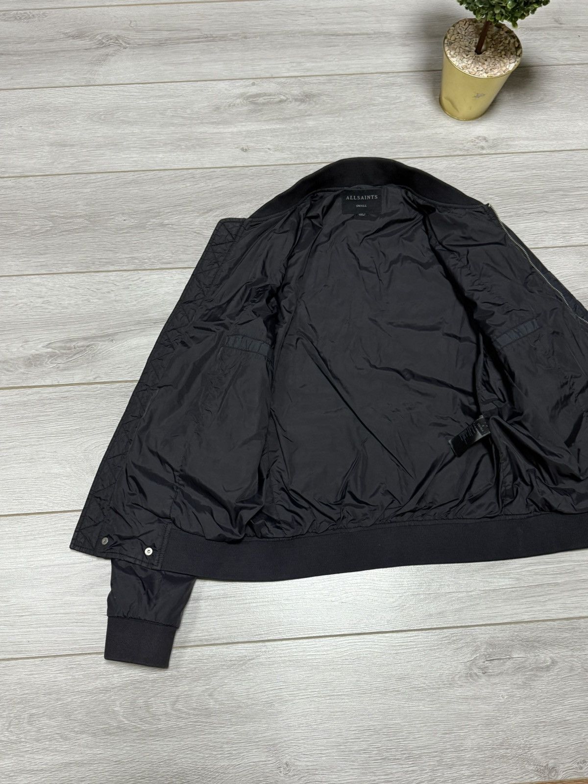 Allsaints Allsaints braddock bomber nylon jacket double zip Size US S / EU 44-46 / 1 - 9 Thumbnail