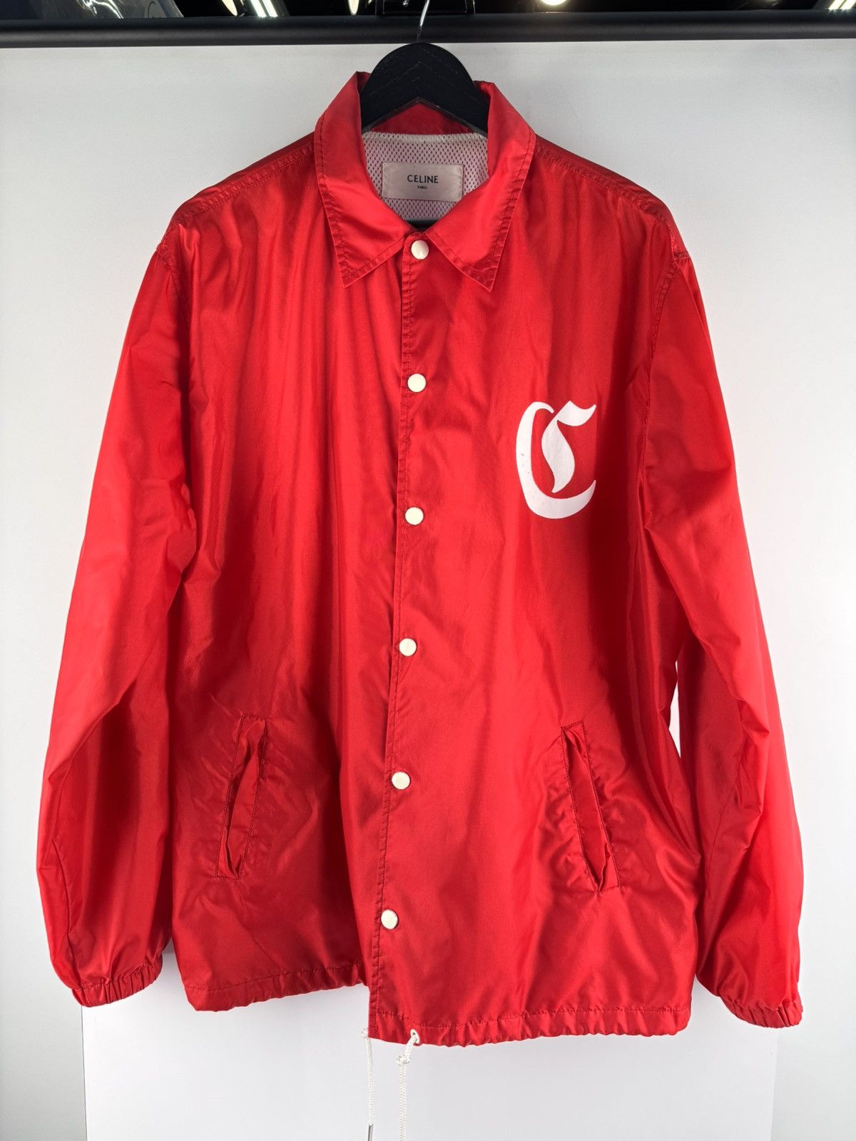 Celine Celine nylon button up windbreaker jacket Size US M / EU 48-50 / 2 - 1 Thumbnail