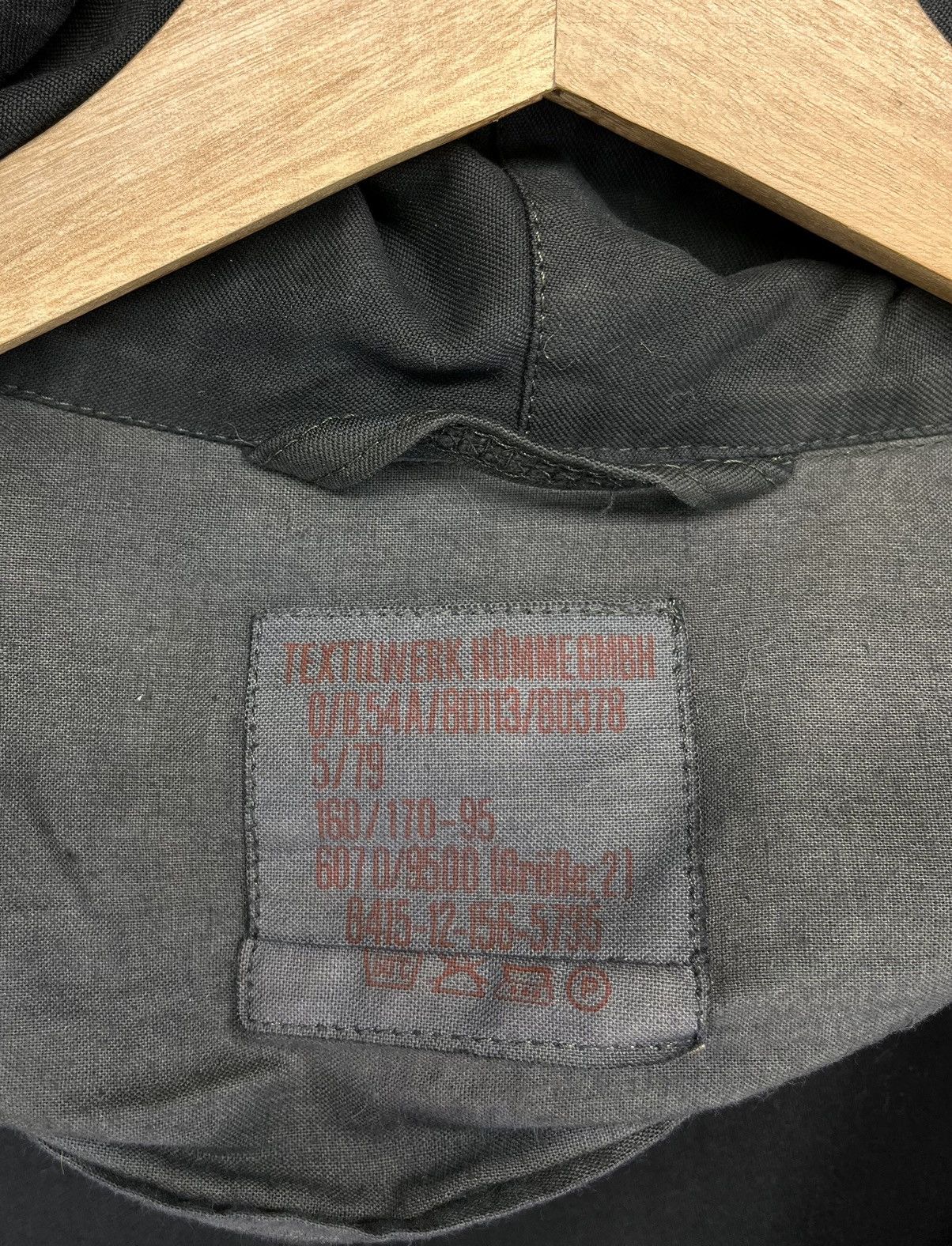 Vintage Vintage 90s Humme GMBH Military Army Hooded Jacket Size US L / EU 52-54 / 3 - 12 Thumbnail