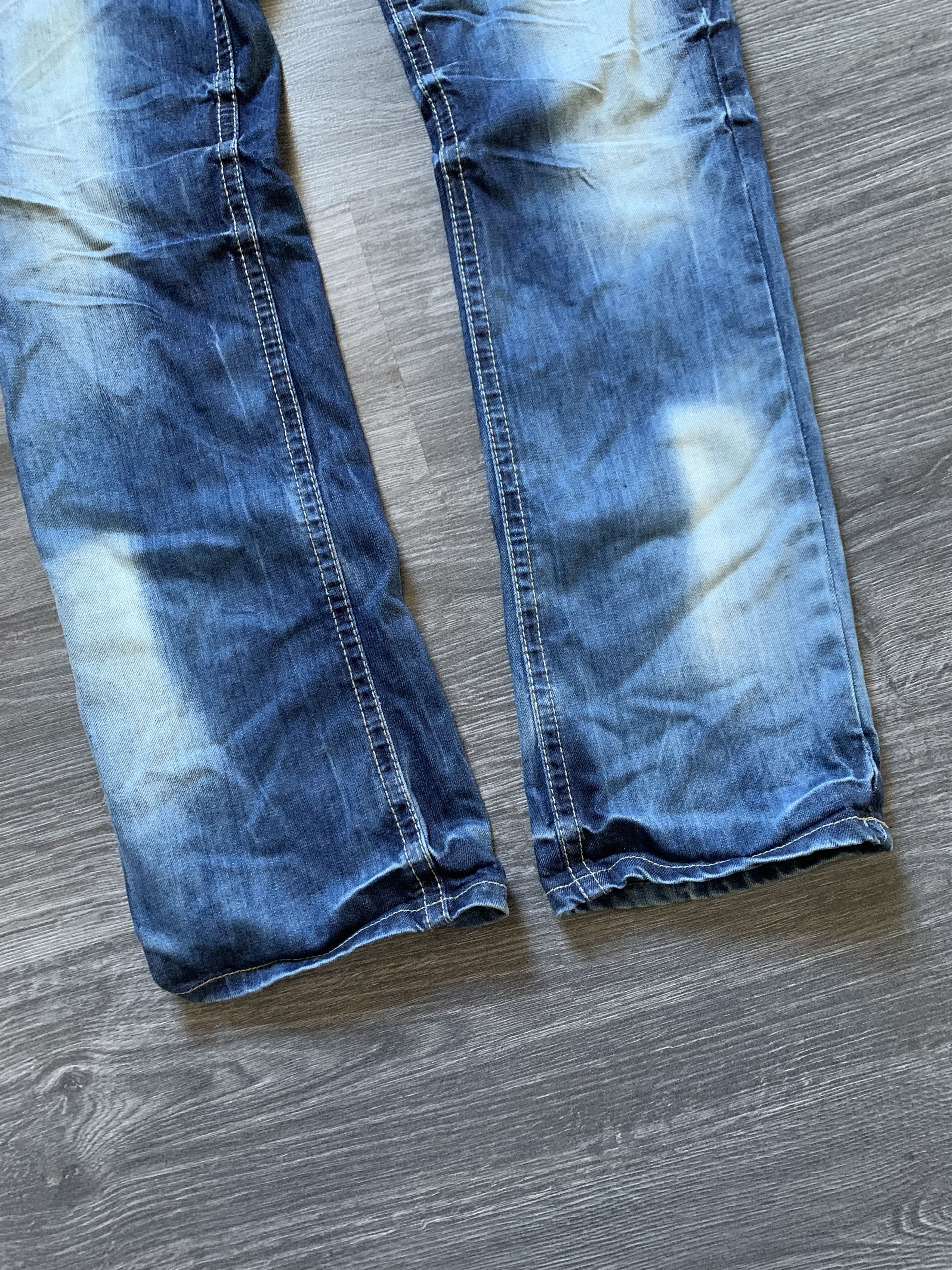 Japanese Brand × Vintage Vintage Y2K Washed Denim Japanese Style jeans Size US 29 - 7 Thumbnail