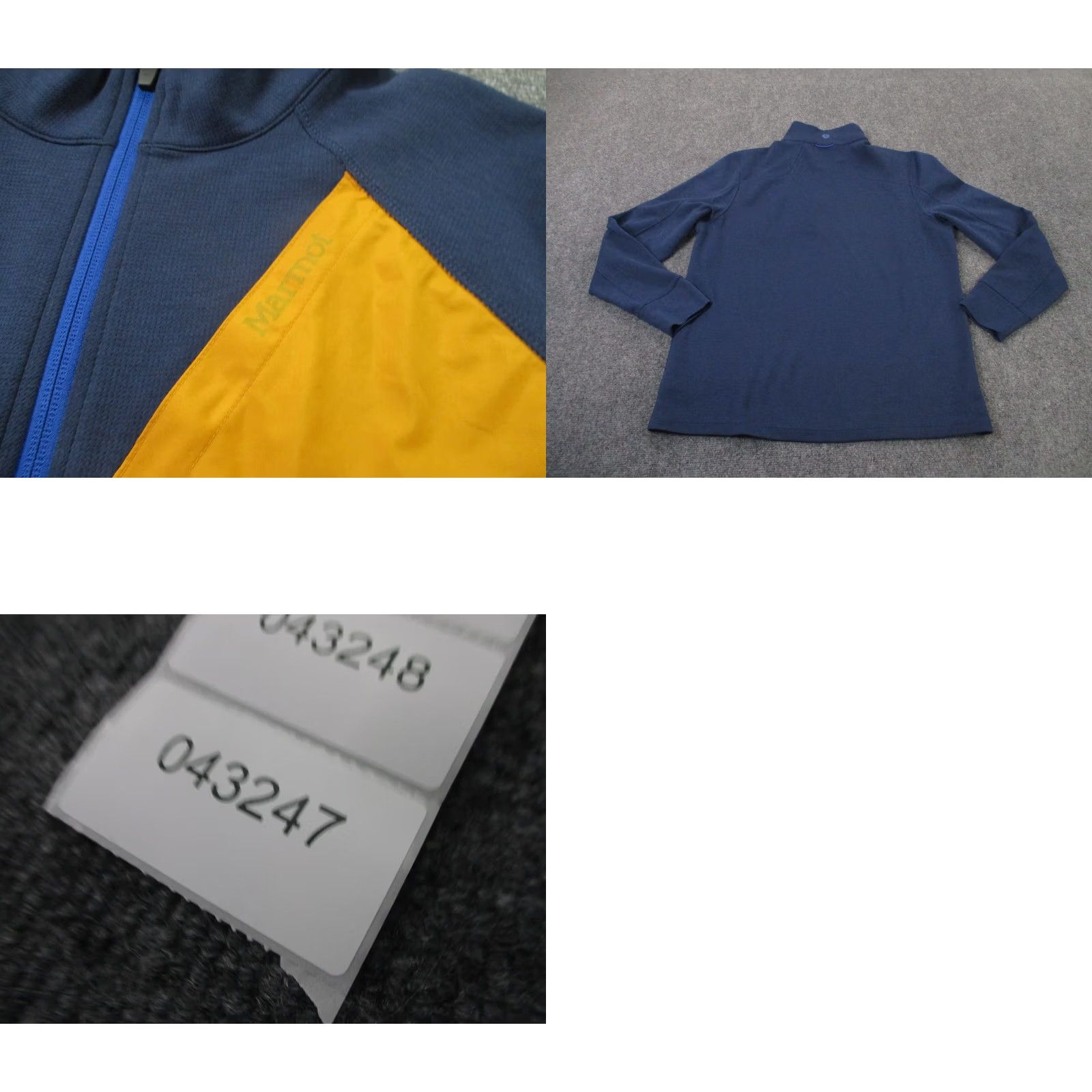 Marmot Marmot Jacket Mens L Blue Outdoor Active Track Work Hiking Performance Pullover Size US L / EU 52-54 / 3 - 8 Thumbnail