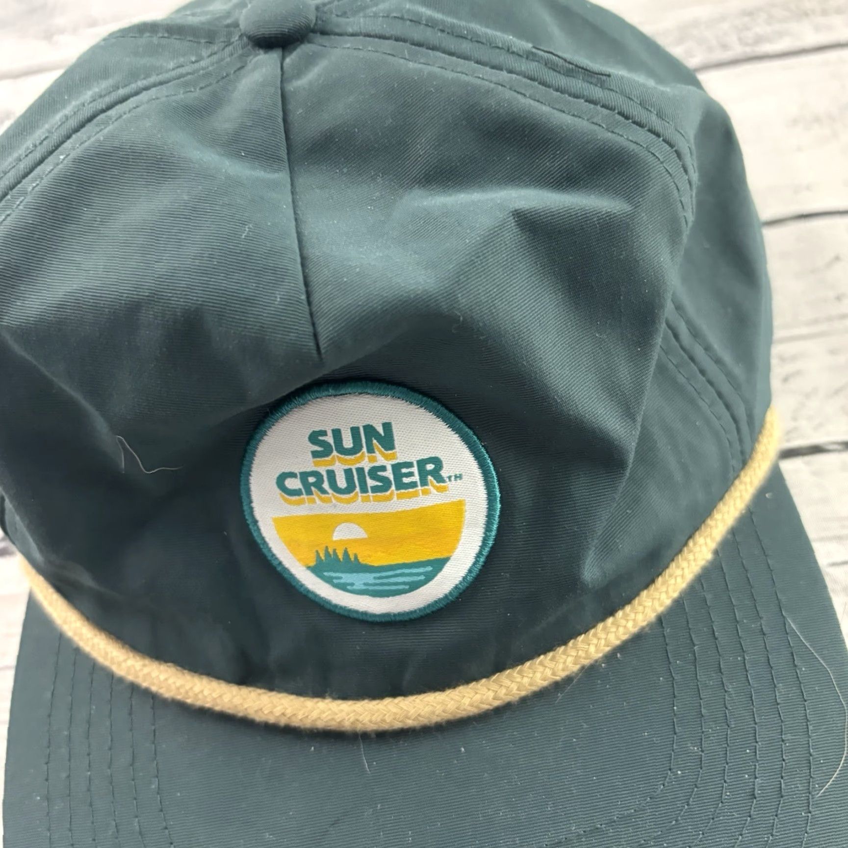 Roper Sun Cruiser Hat Men’s Snap Back Adjustable Blue Gray - One Size - Solid Pattern - Sun Cruiser - Casual Summer Hat Size ONE SIZE - 2 Thumbnail
