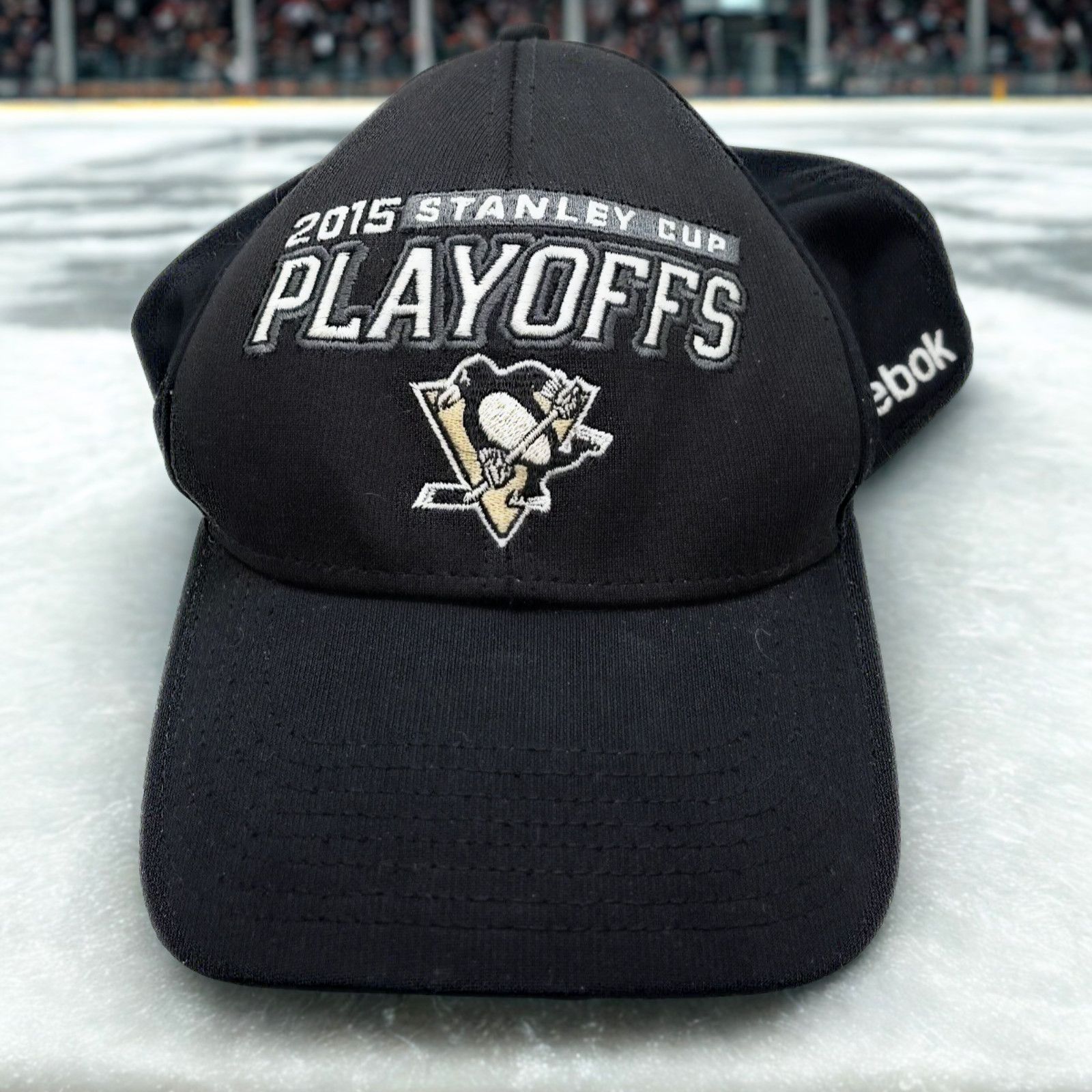 Reebok Pittsburgh Penguins NHL 2015 Stanley Cup Playoffs Reebok Hat Size ONE SIZE - 1 Thumbnail