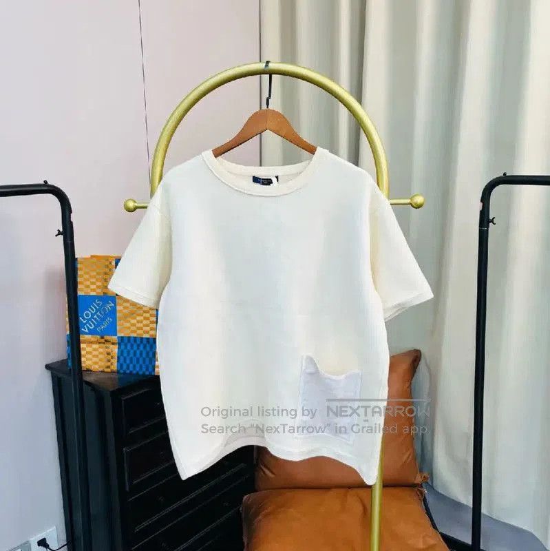 Louis Vuitton Louis Vuitton Cream Wool Women's T. Size XL / US 12-14 / IT 48-50 - 1 Thumbnail