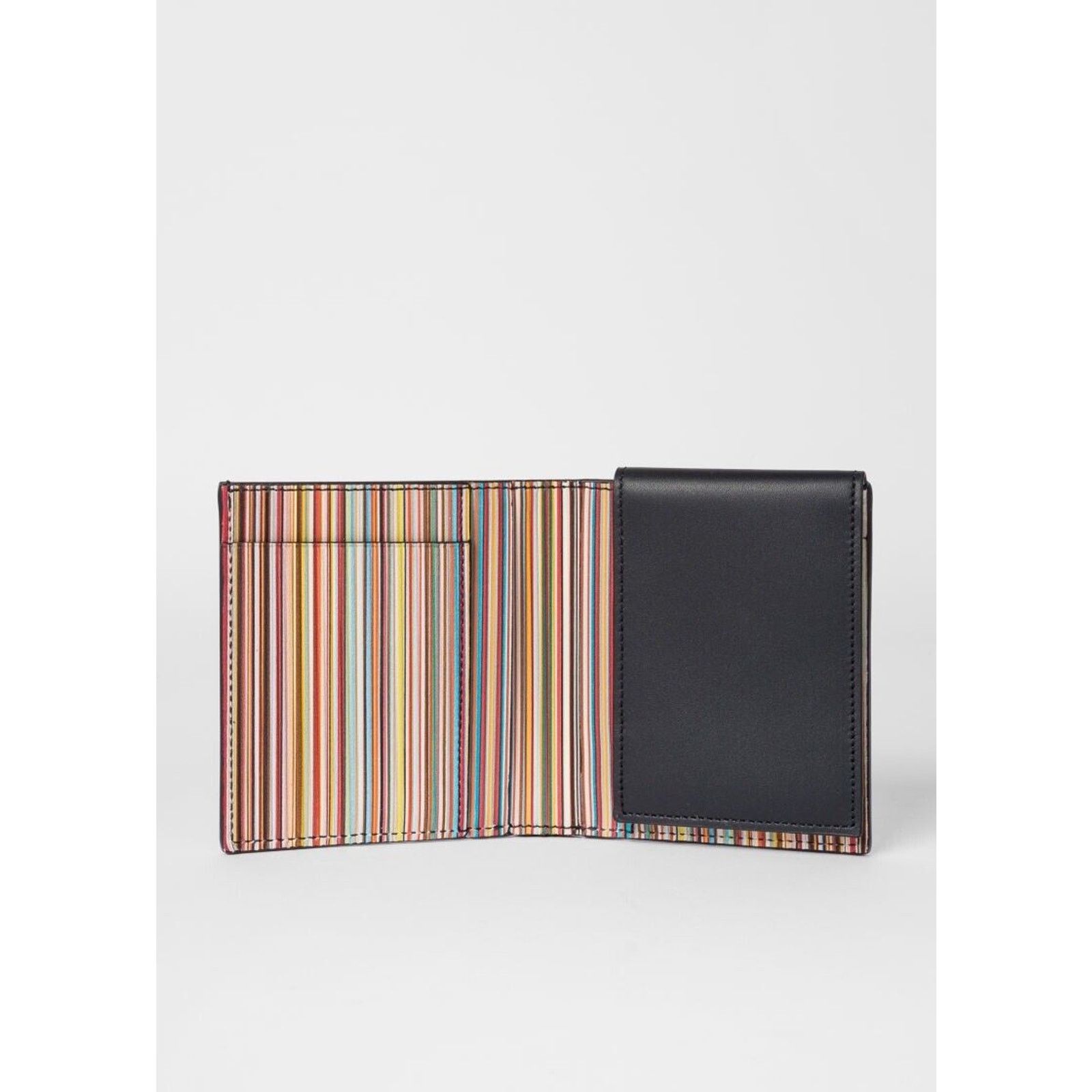 Rare NWT $275 Paul Smith Multistripe “folded” Wallet Italy