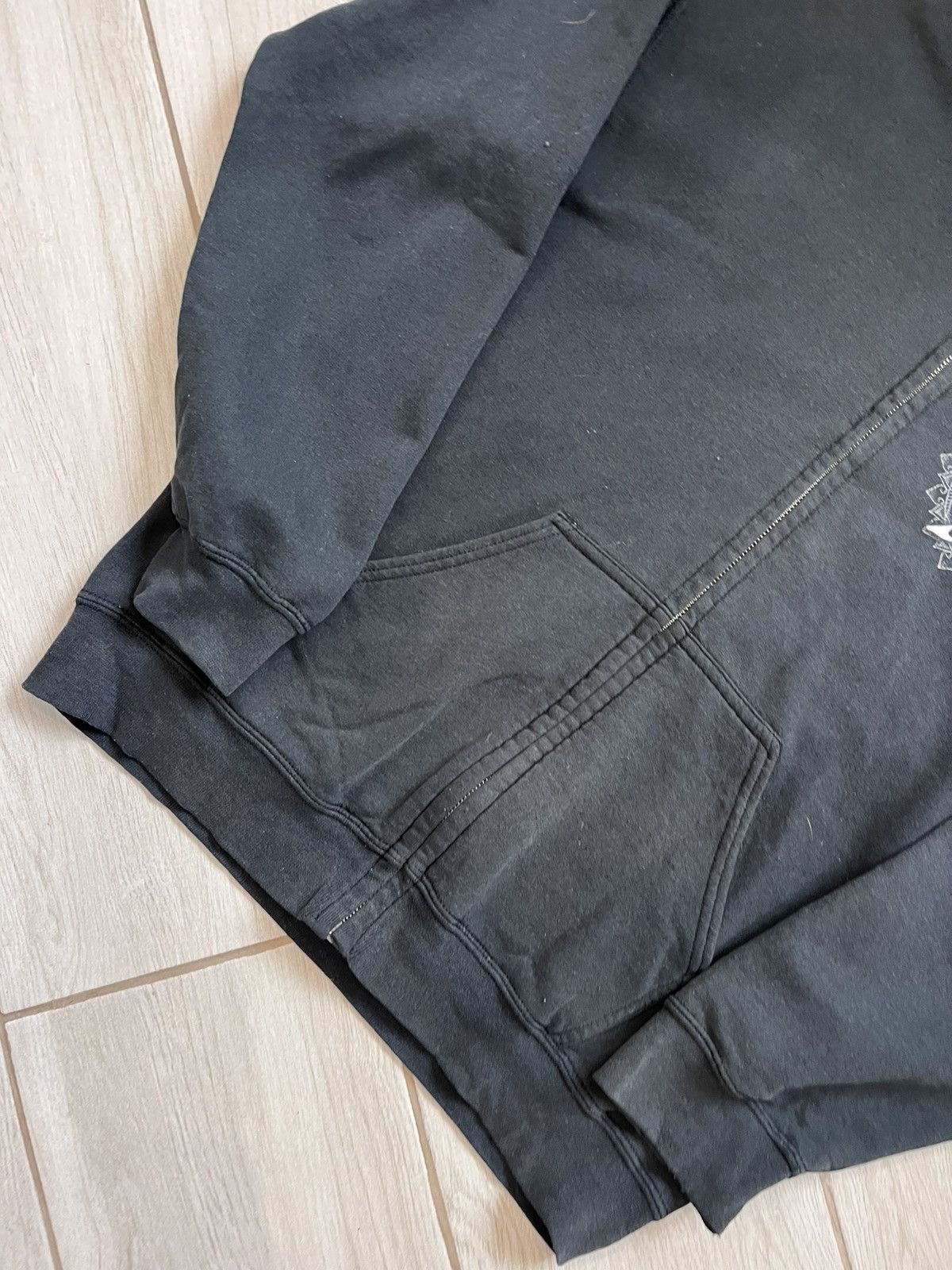 Architect × Band Tees × Vintage Vintage Architects Zip Hoodie Rock Faded Metal Core Graphic Size US M / EU 48-50 / 2 - 5 Thumbnail