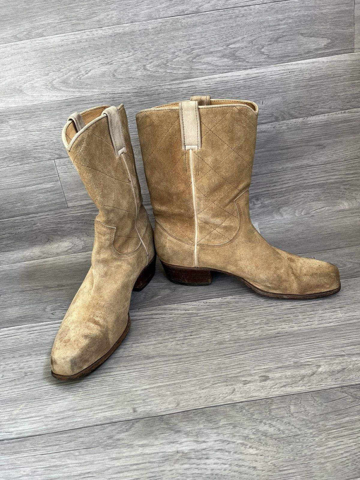 R.M. Williams Vintage RM William Cuban heel western boots sz uk 9G Size US 10 / EU 43 - 12 Thumbnail