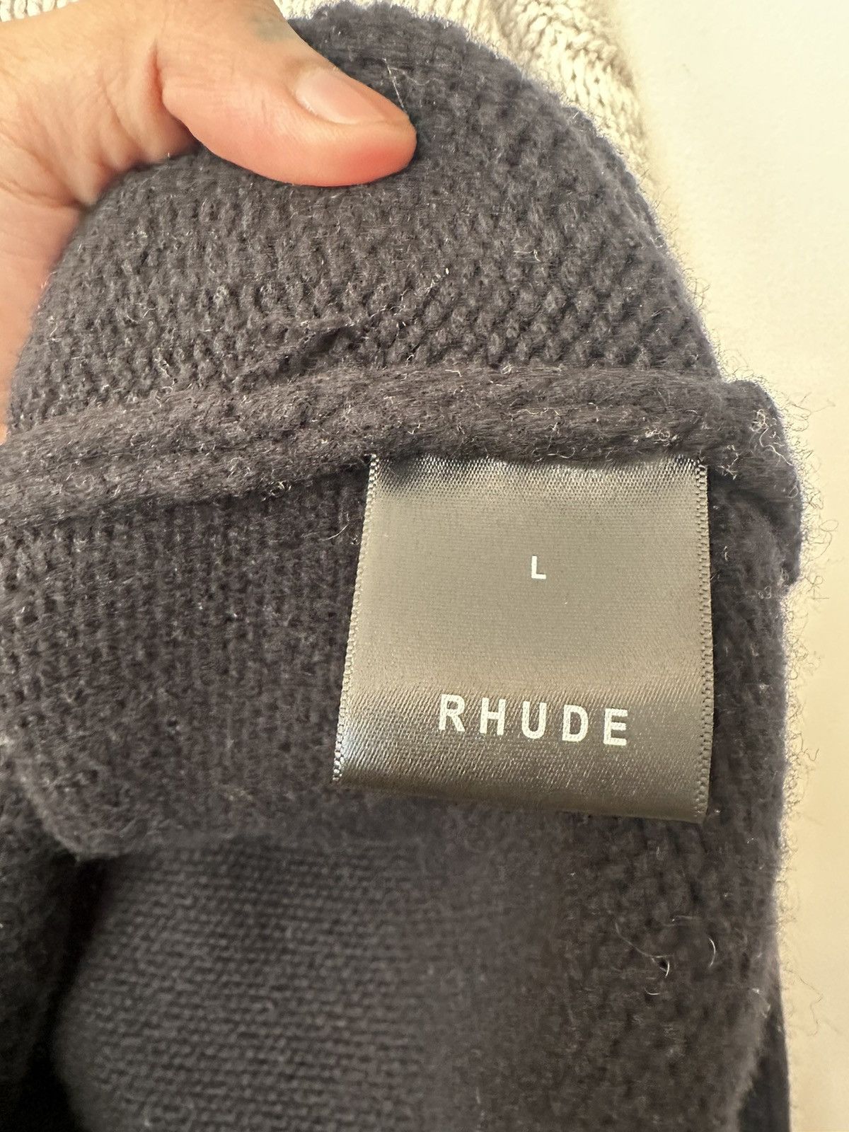 Rhude Rhude Color Block Wool / Cashmere Turtleneck Size US L / EU 52-54 / 3 - 5 Thumbnail