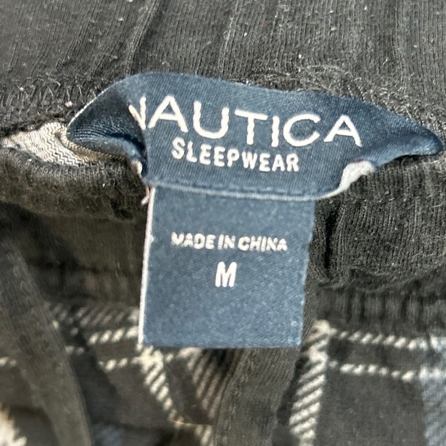 Nautica Nautica Sleepwear Mens Medium Drawstring Waist Sleep Pants Size US M / EU 48-50 / 2 - 4 Thumbnail