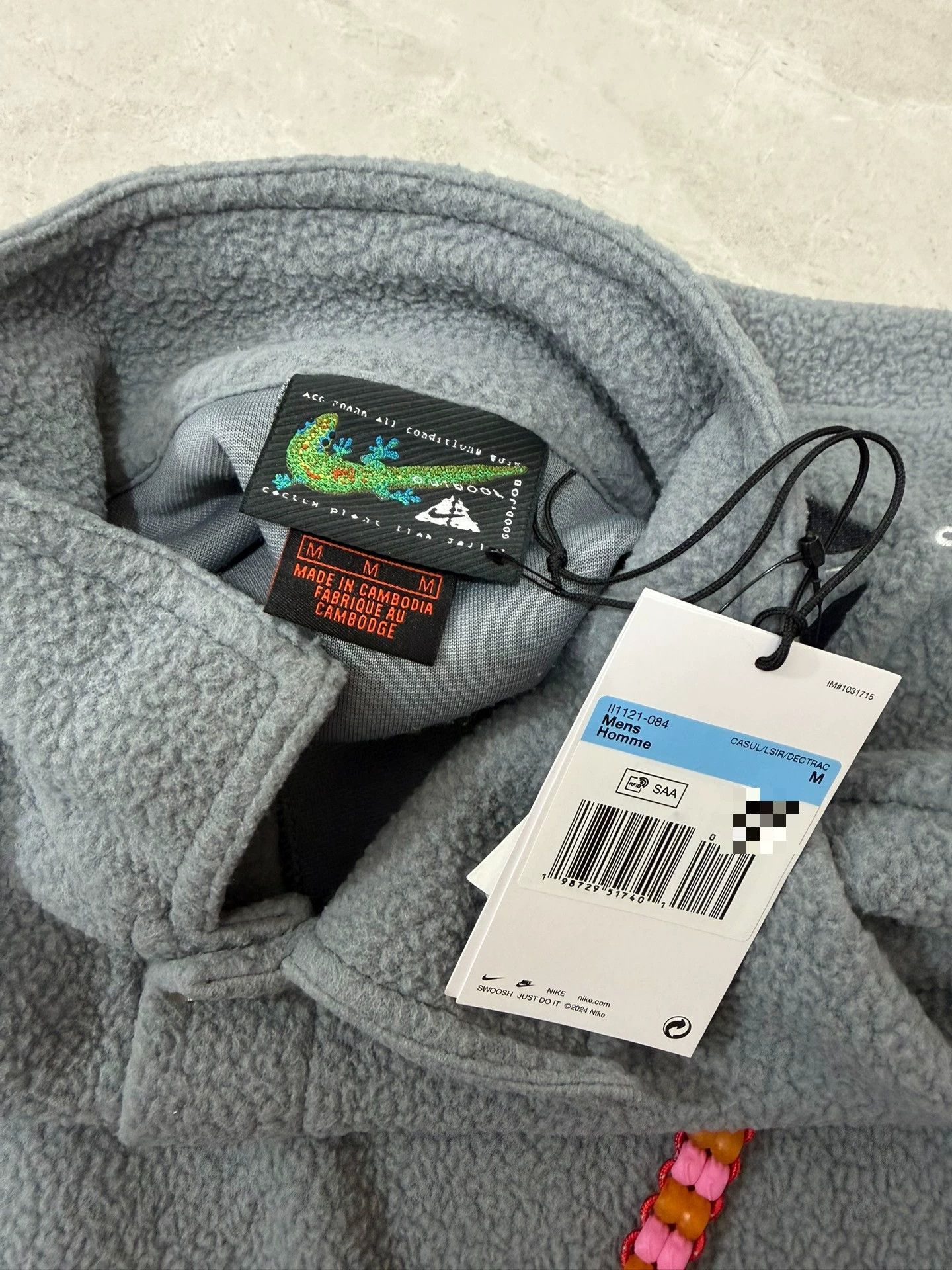 Nike Nike × CPFM Collab Collared LS Pullover Sweatshirt Unisex M Size US M / EU 48-50 / 2 - 6 Thumbnail