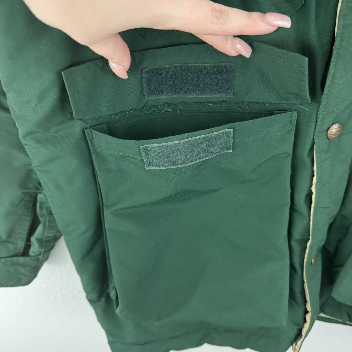L.L. Bean L.L.BEAN Vintage Mens Green Freeport, Maine Outdoor Jacket Size US M / EU 48-50 / 2 - 6 Thumbnail