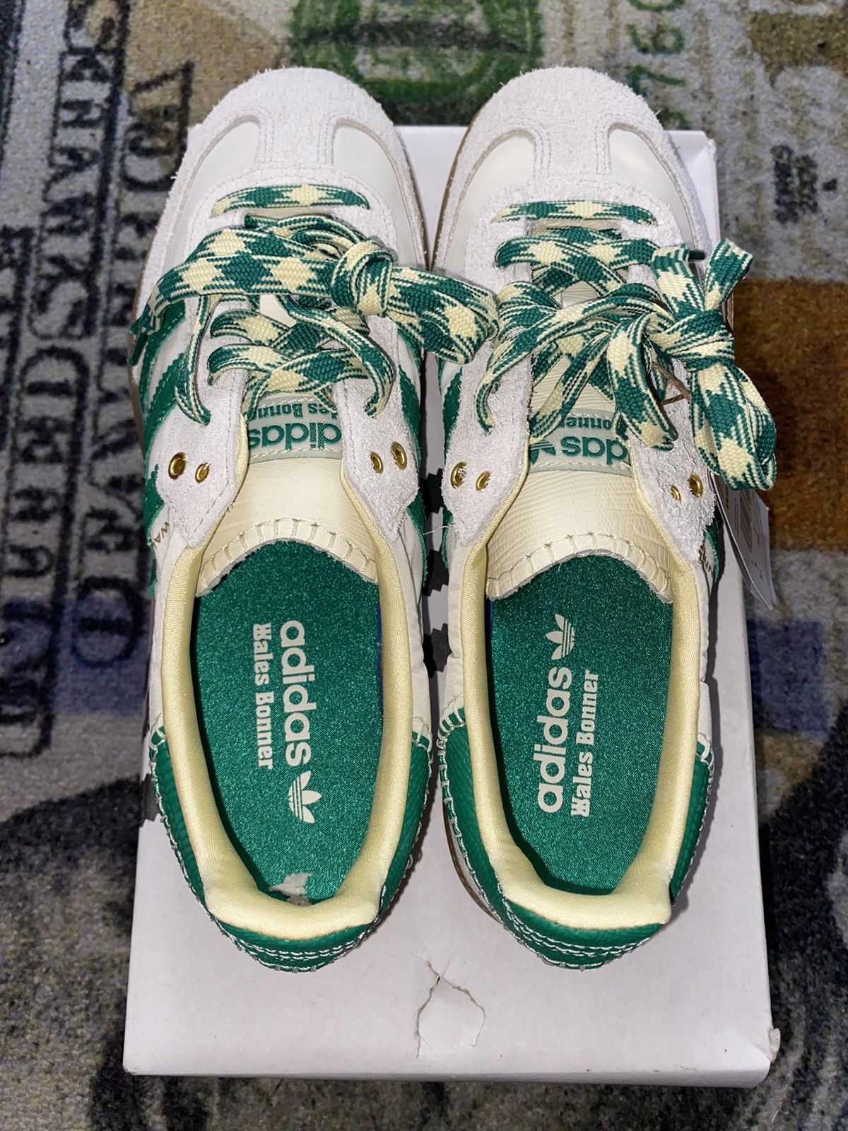 Adidas × Wales Bonner Adidas Samba Wales Bonner Cream Green Size US 8.5 / EU 41-42 - 6 Thumbnail