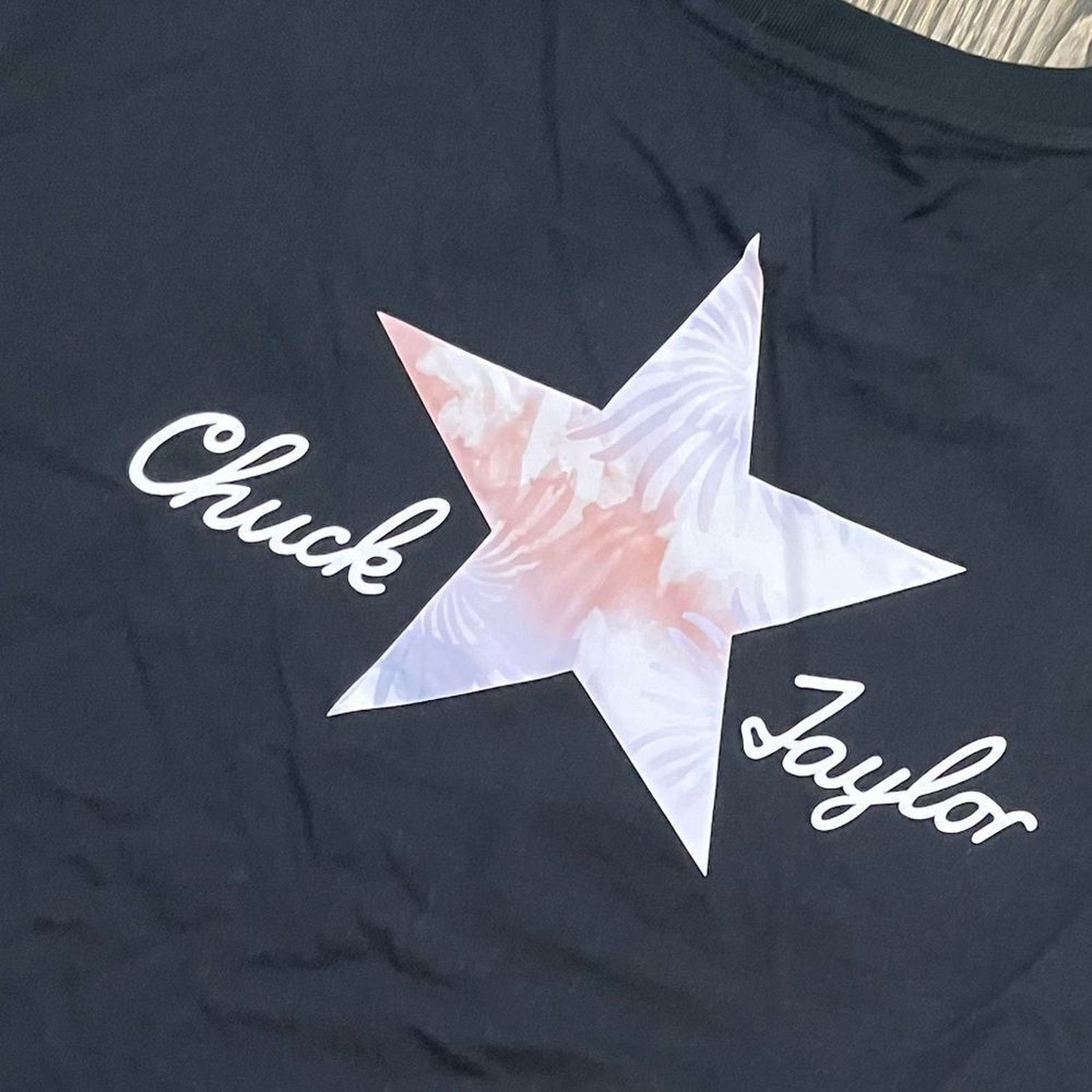 Converse NWOT Converse Chuck Taylor T-Shirt Lightweight Black Small Size S / US 4 / IT 40 - 6 Thumbnail